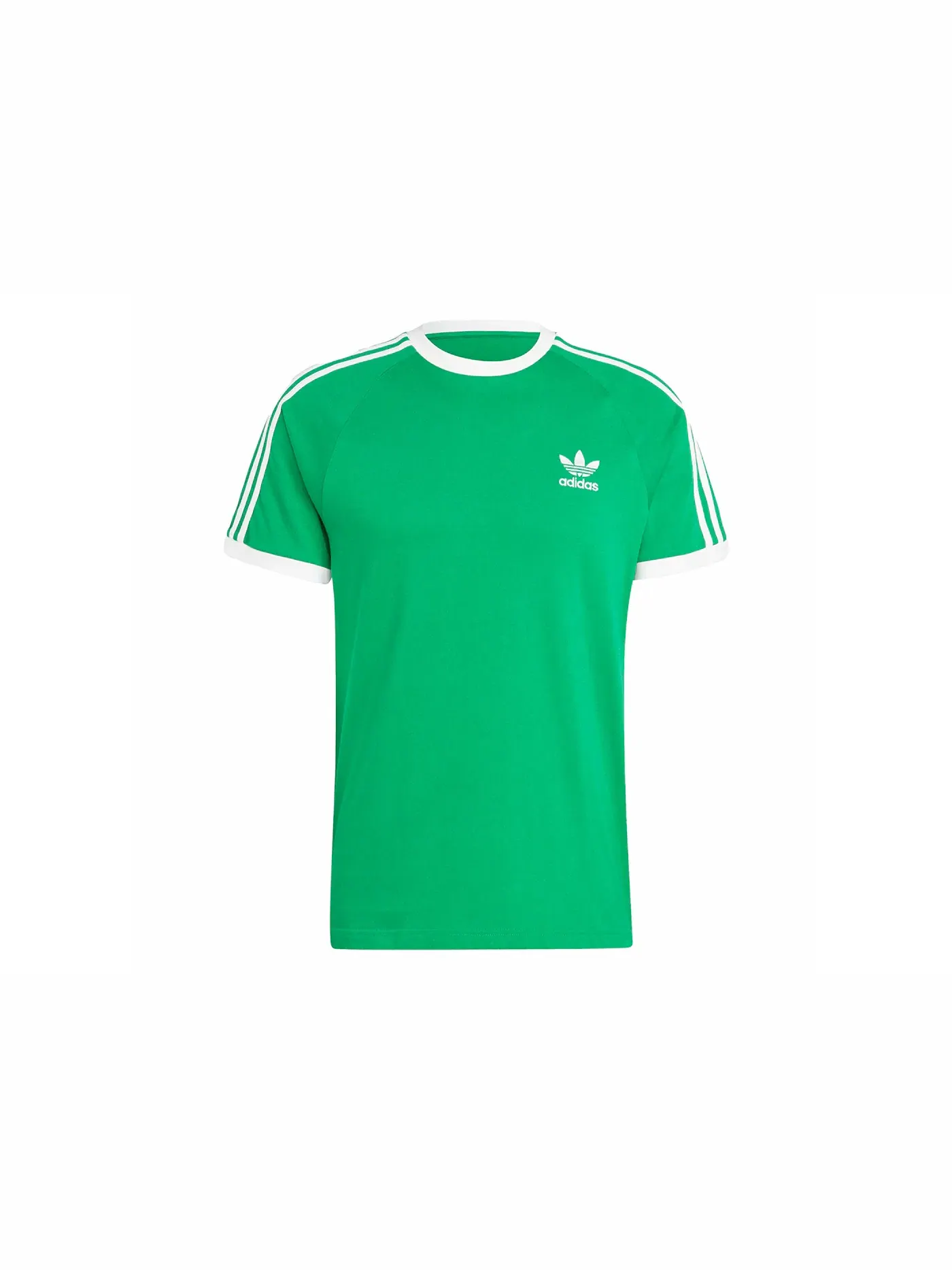 Мужская футболка с длинным рукавом Adidas Adicolor Classics 3-Stripes Tee — изображение 1 из 1, зеленый