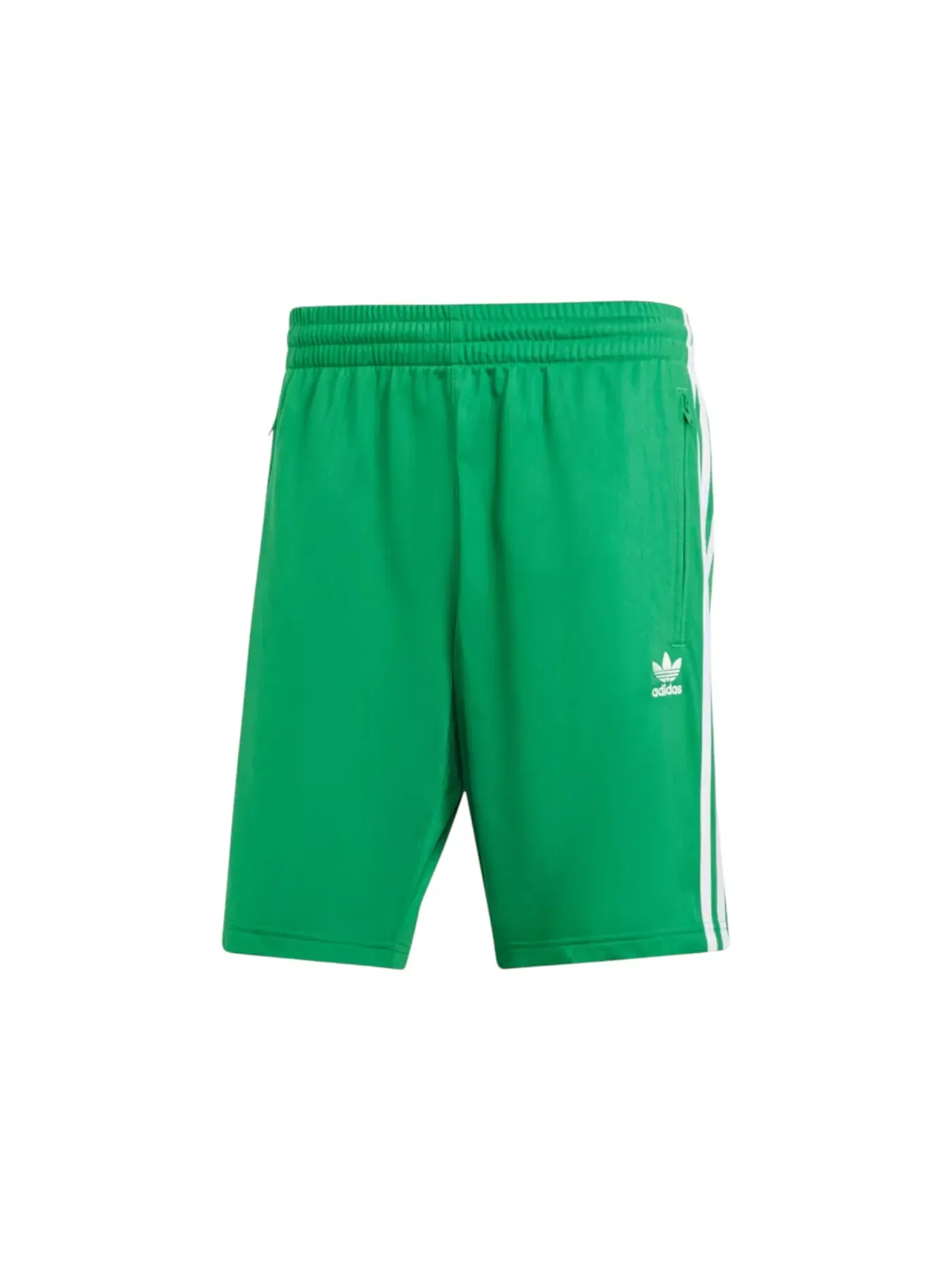 Мужские шорты с длиной до колена Adidas Adicolor Firebird — изображение 1 из 1, зеленый/белый