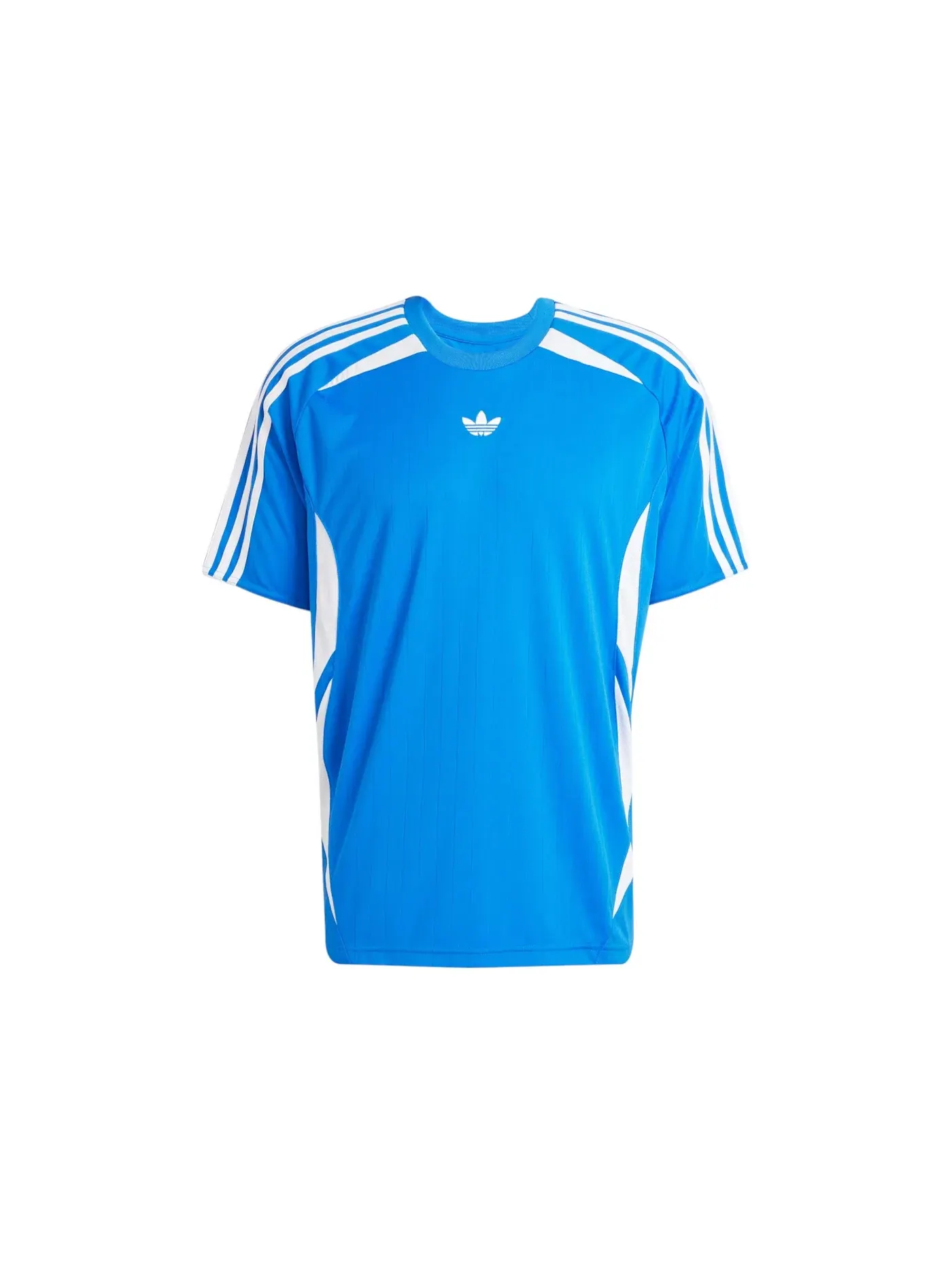 Мужская футболка с длинным рукавом Adidas Adicolor Teamgeist Tee — изображение 1 из 1, синий/белый