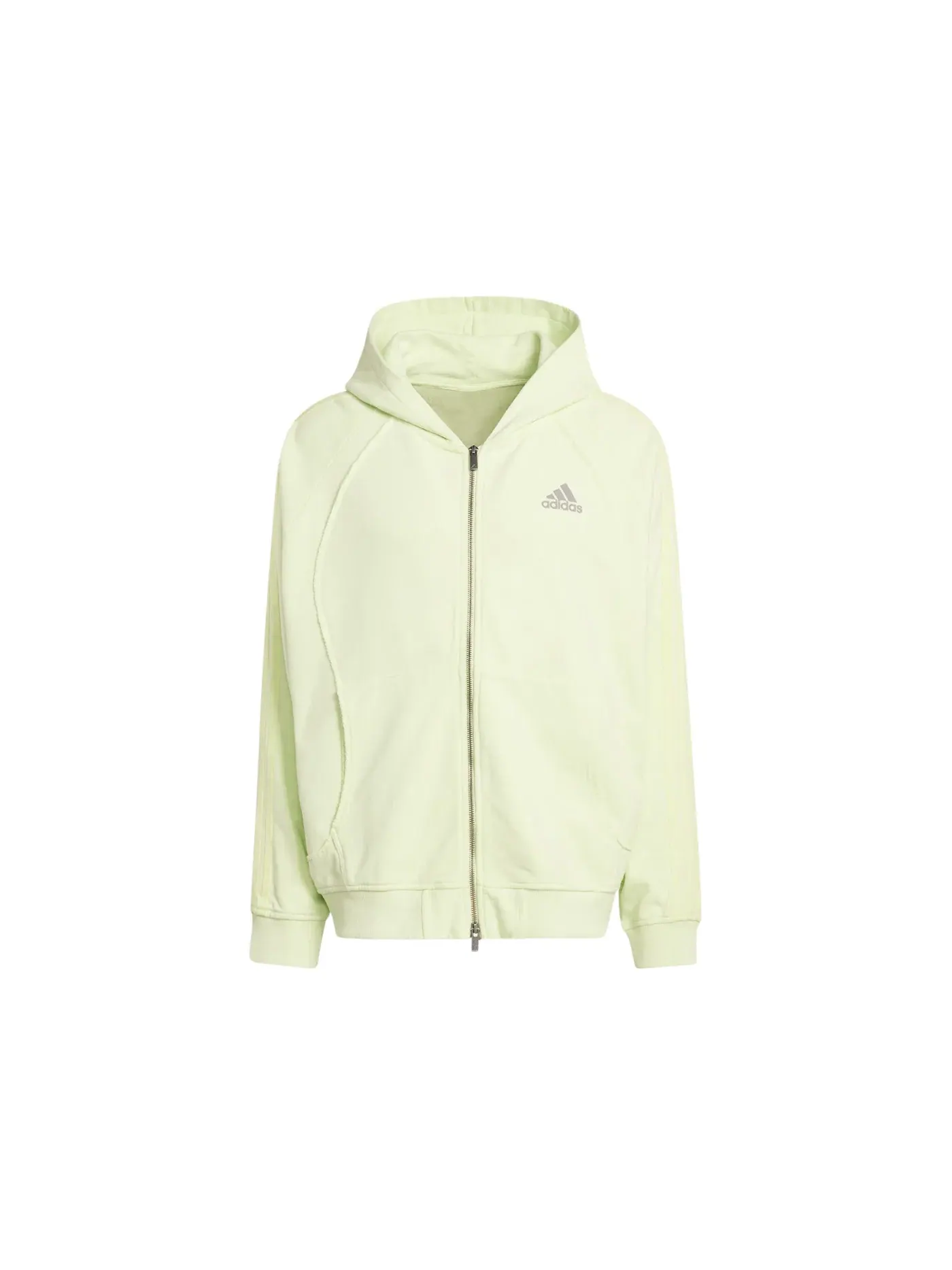 Мужская худи на молнии Adilenium Season 4 Teamgeist Full-Zip Adidas, Almost Lime — изображение 1 из 1