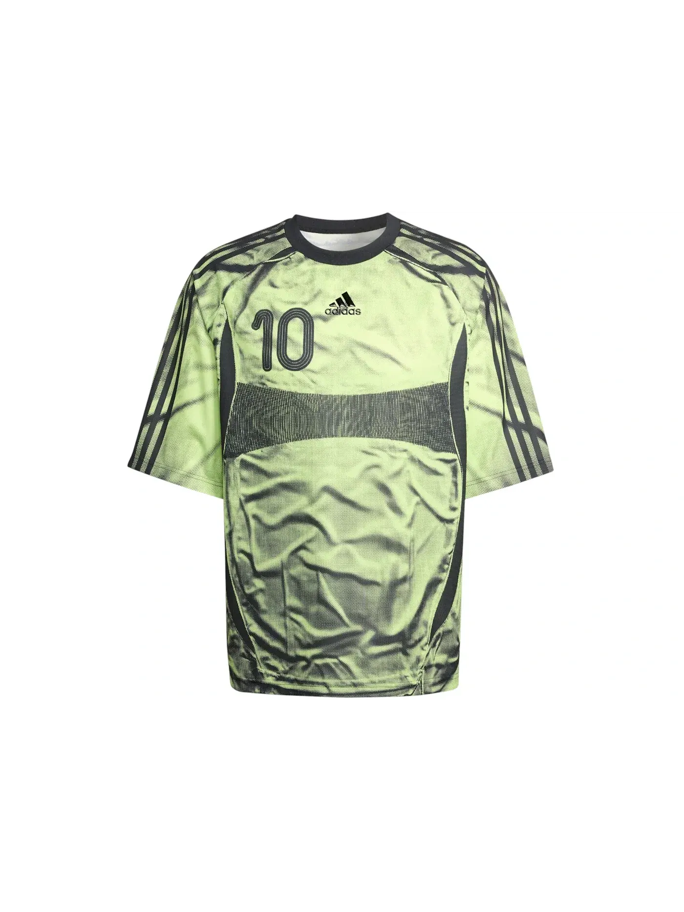 Мужская футбольная джерси с принтом Adilenium Season 4 Teamgeist Adidas — изображение 1 из 1, зеленый