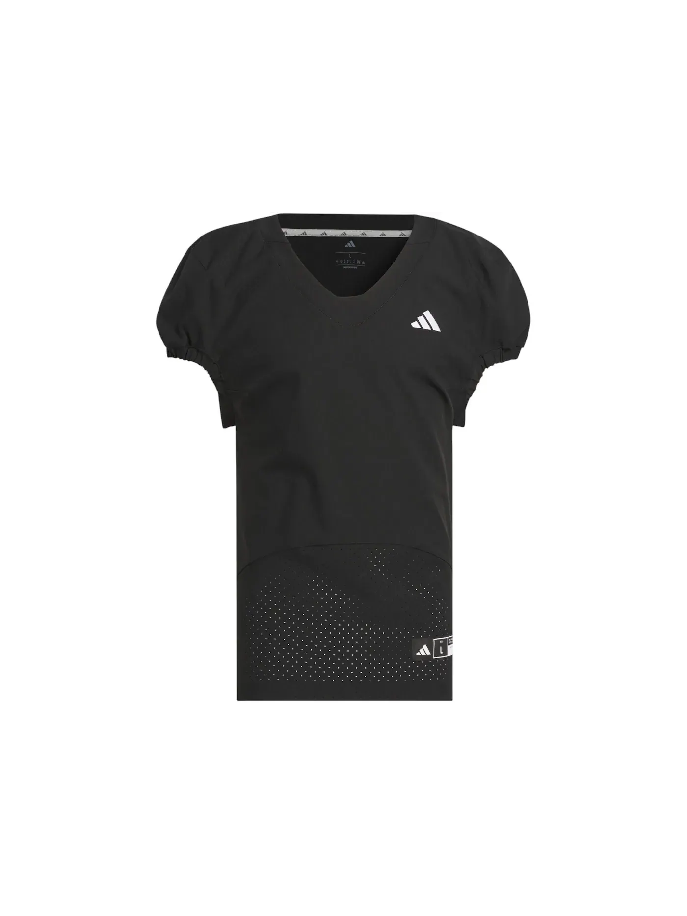Мужская футболка для регби с длинным рукавом Jersey Adidas — изображение 1 из 1, черный