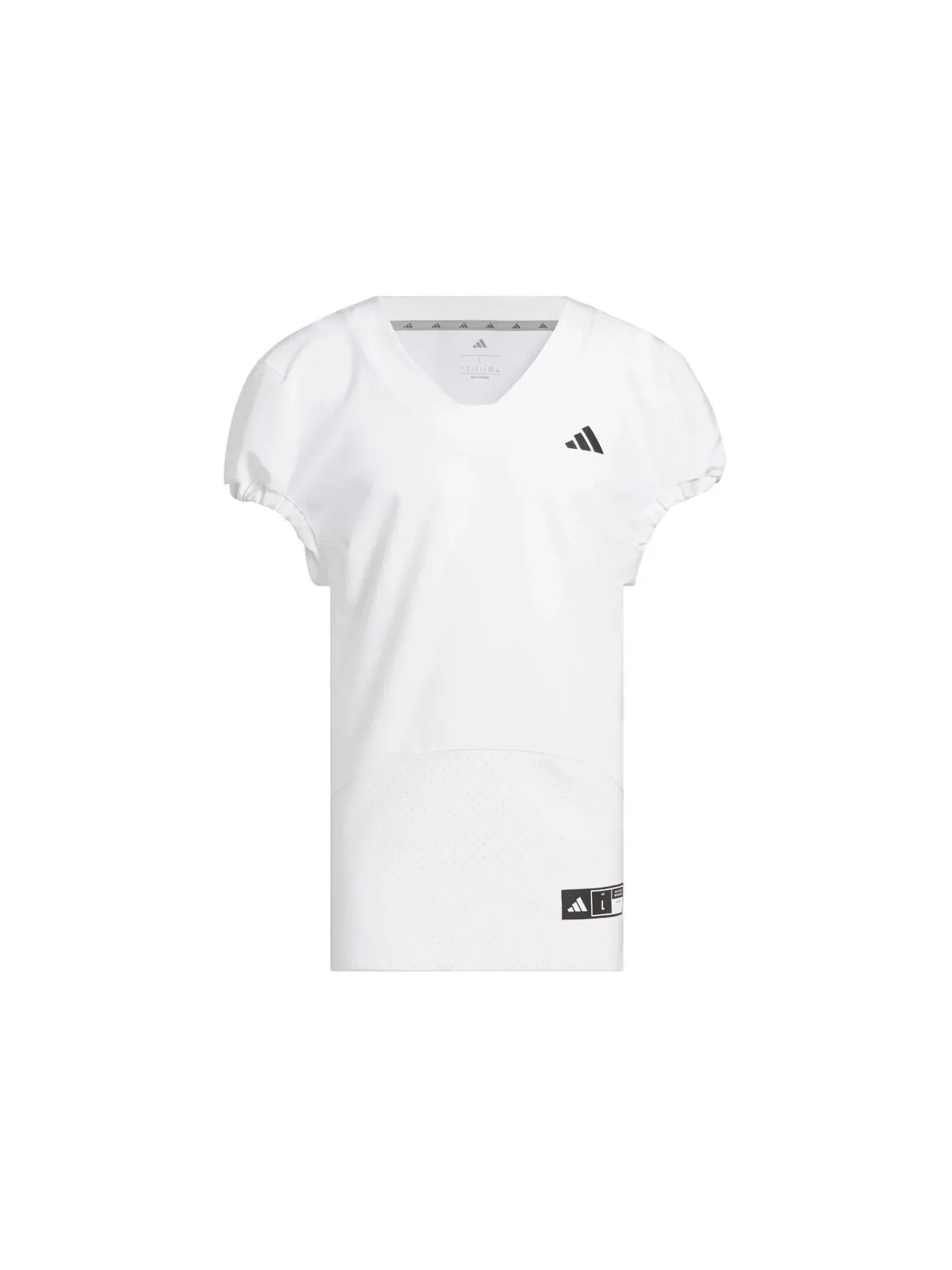 Мужская футболка с принтом Adizero Impact Jersey Adidas — изображение 1 из 1, белый