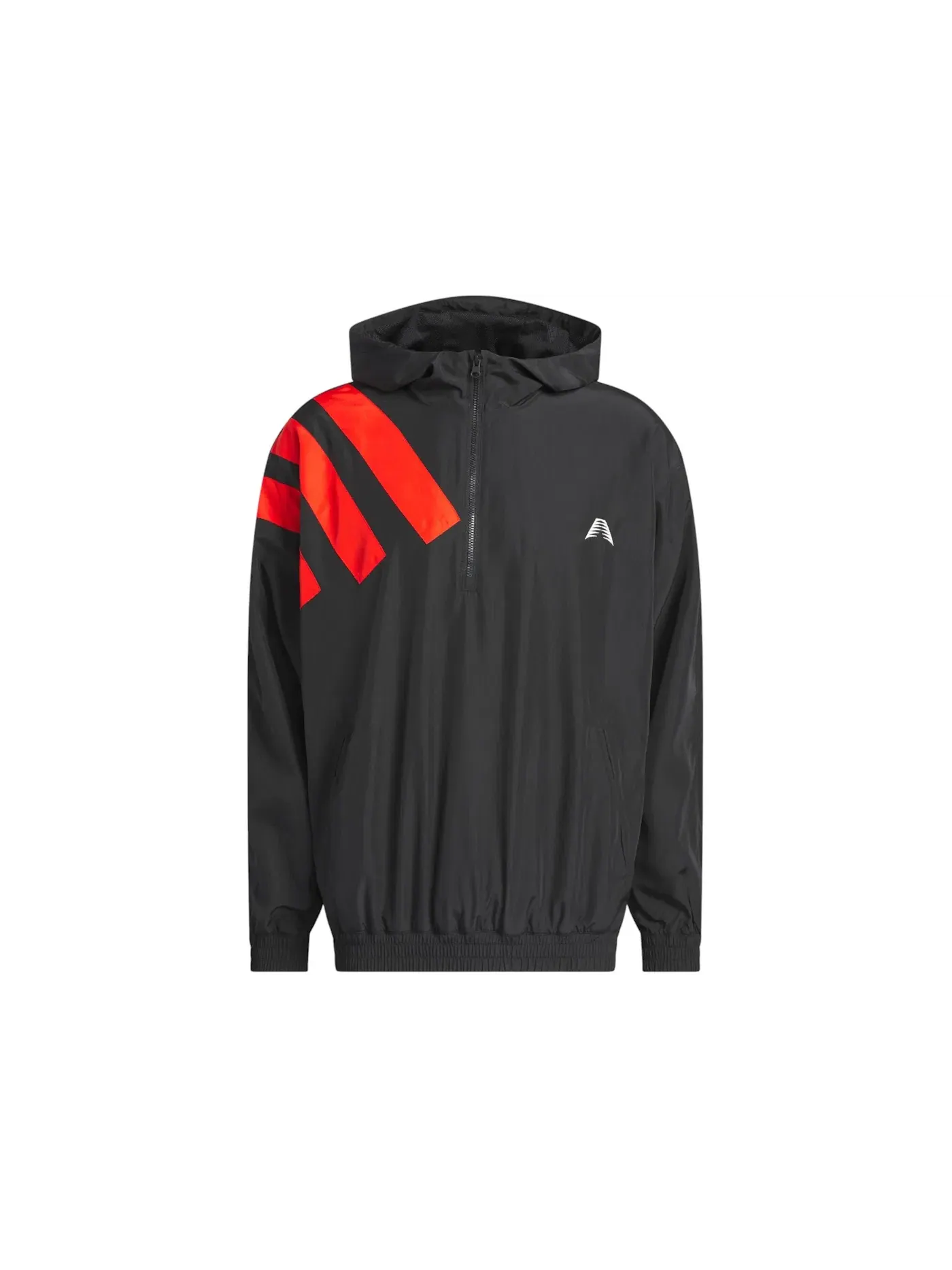 Мужская ветровка с длинным рукавом Adidas Ae Anorak Pullover — изображение 1 из 1, черный