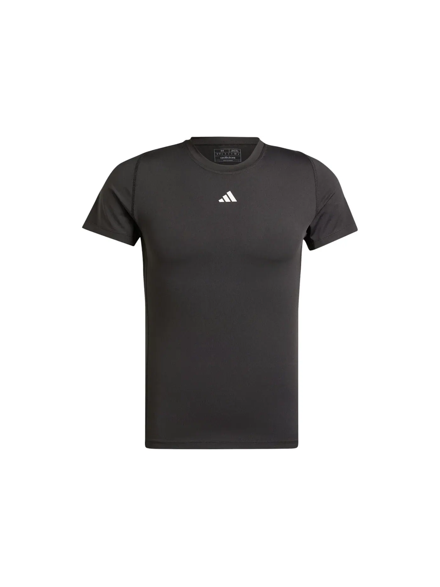 Мужская футболка с коротким рукавом Aeroready Adidas — изображение 1 из 1, черный
