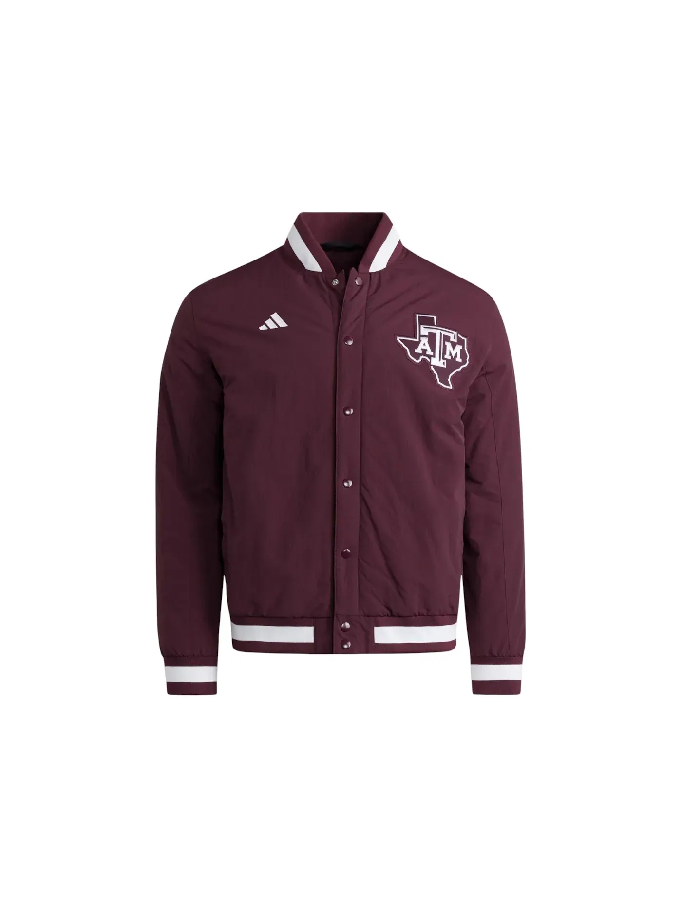 Мужская куртка с длинным рукавом Adidas, Texas A&M Team Maroon — изображение 1 из 1