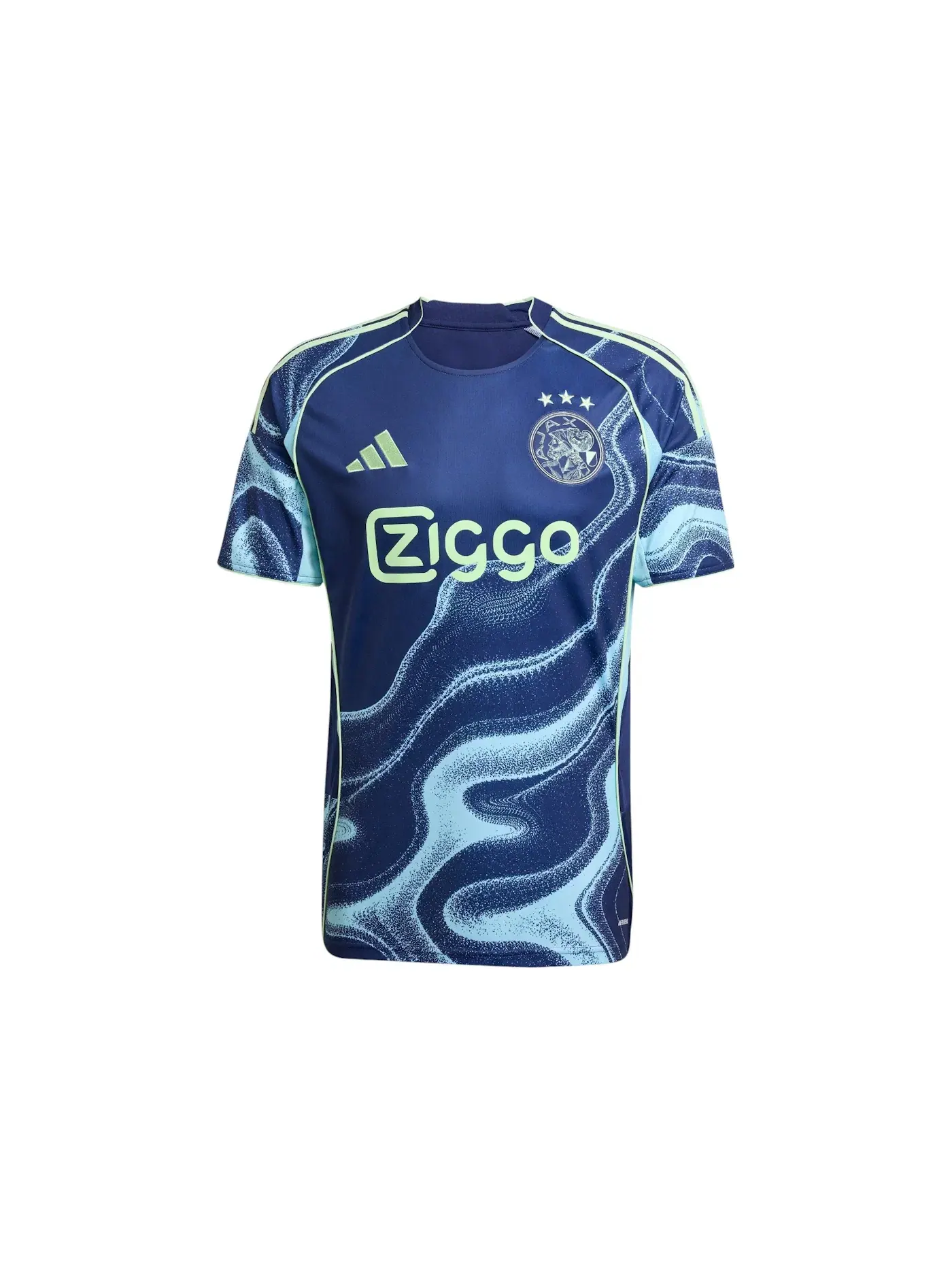 Мужская футбольная футболка с длинным рукавом Jersey Adidas — изображение 1 из 1, ночное небо