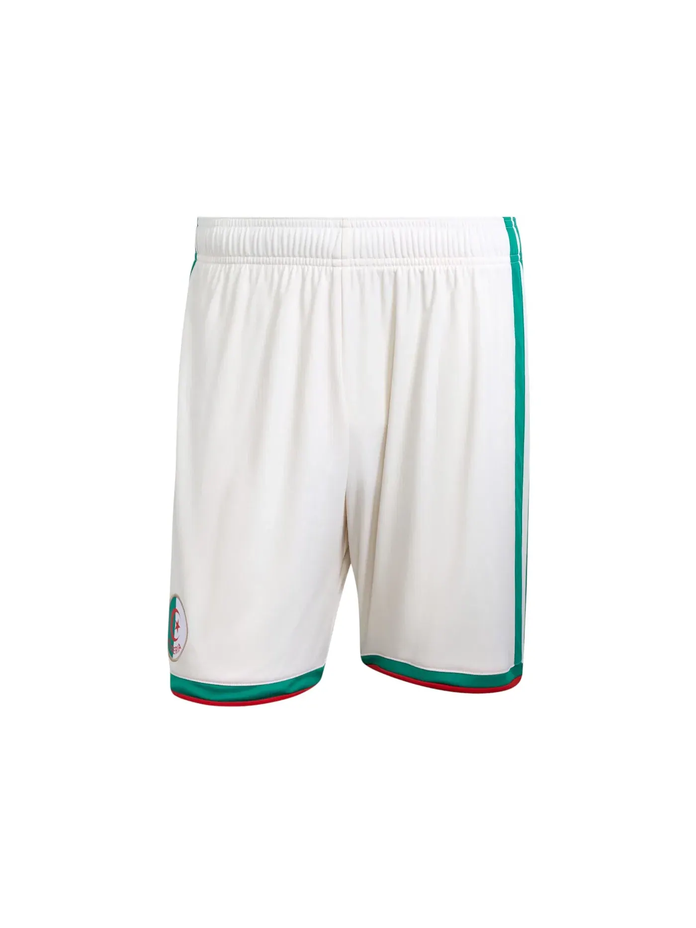Мужские шорты с принтом Adidas Algeria 2026 Home Replica Shorts — изображение 1 из 1, белый