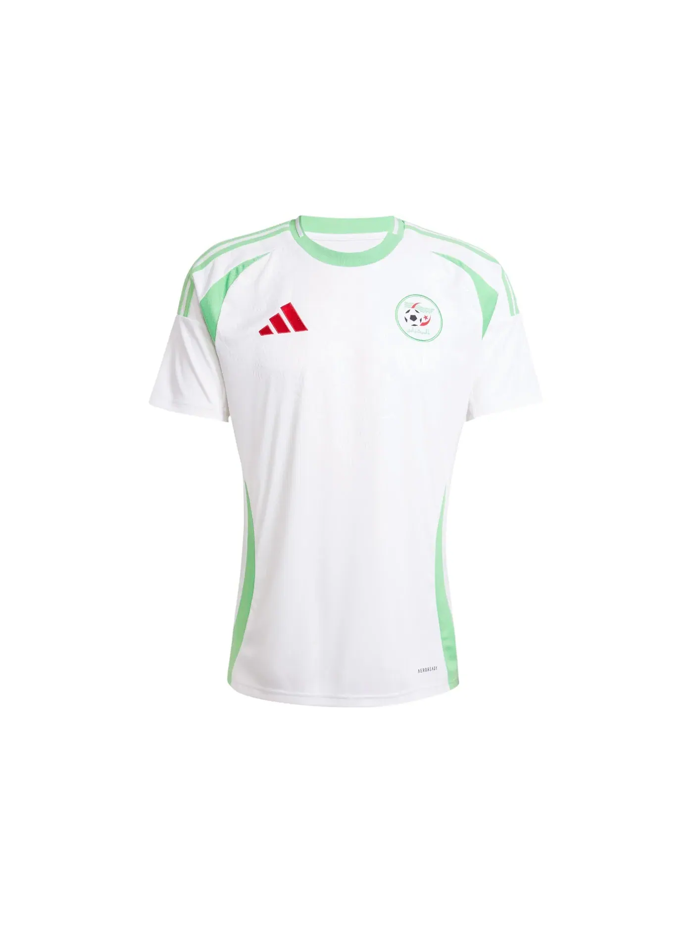 Мужская футбольная футболка с длинным рукавом Jersey Adidas — изображение 1 из 1, белый зеленый