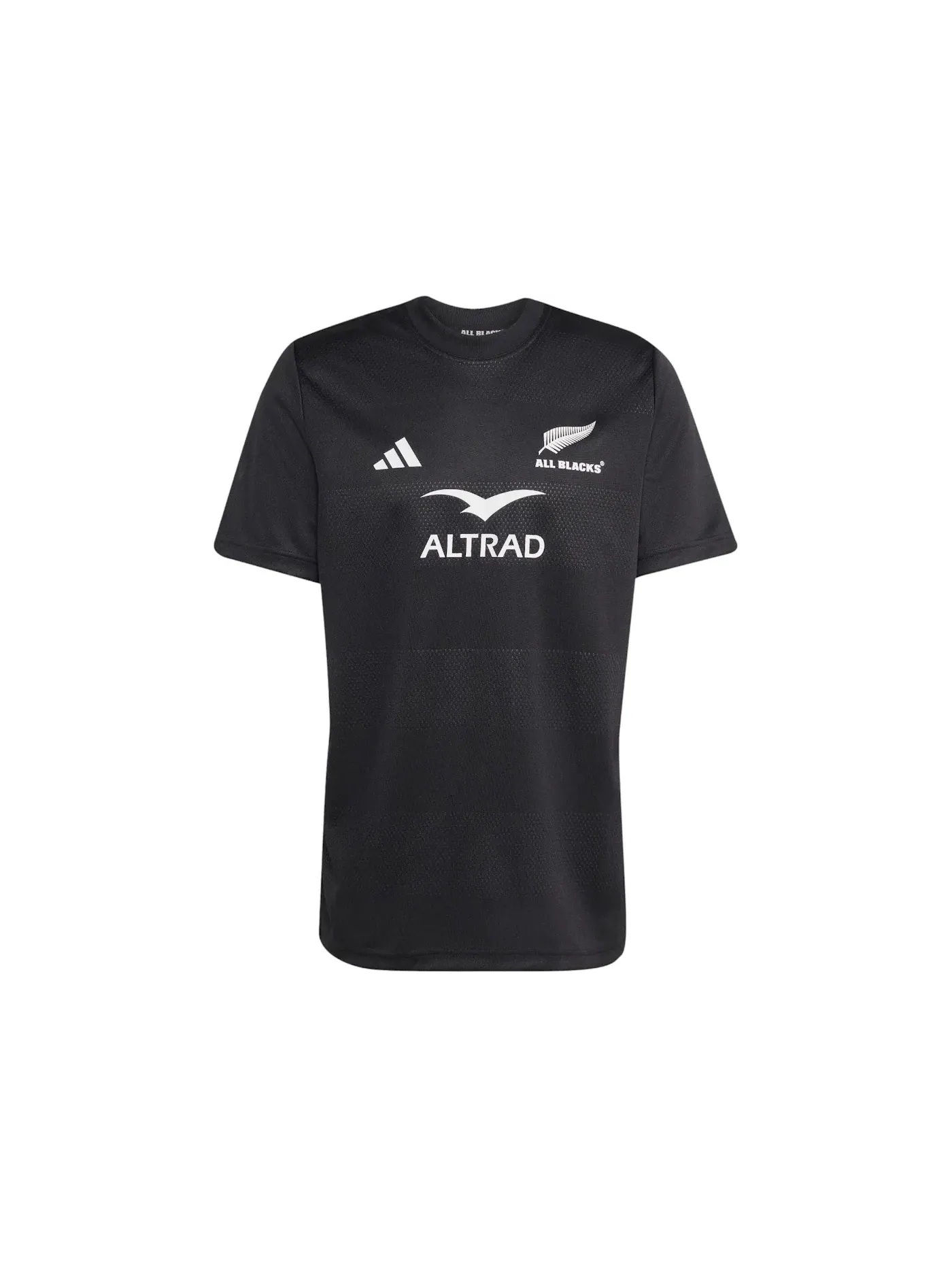 Мужская футболка-поло с длинным рукавом Jersey Adidas — изображение 1 из 1, черный черный