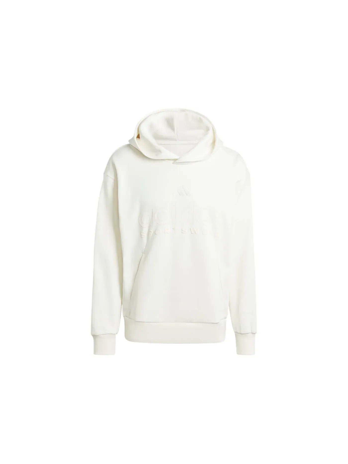 Мужской худи с флисом с принтом All Szn Fleece Graphic Hoodie Adidas — изображение 1 из 1, белый