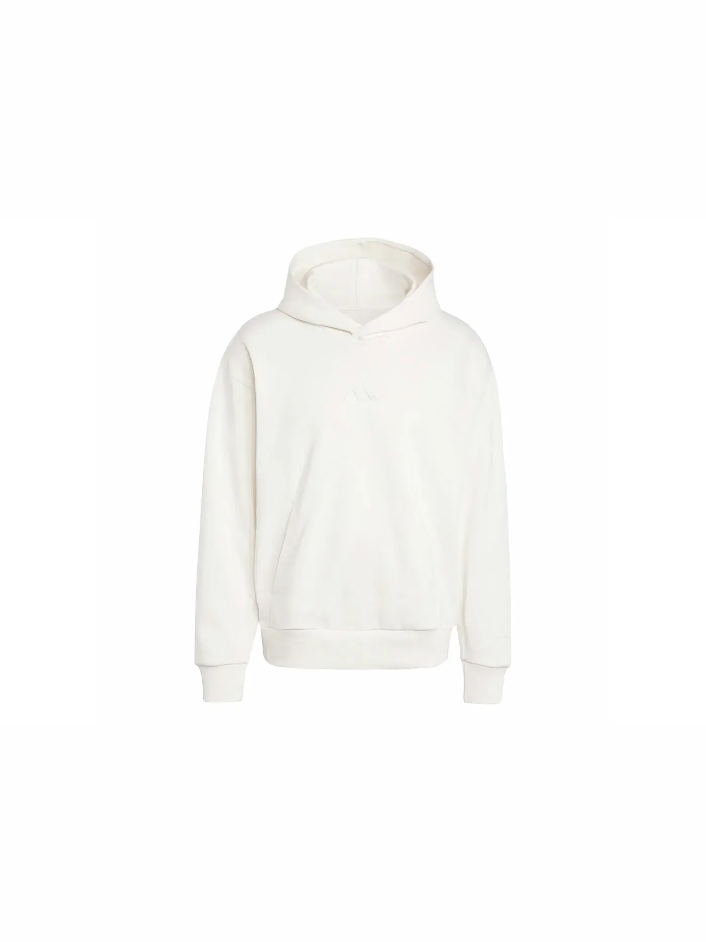 Мужская худи с принтом All Szn Fleece Hoodie Adidas — изображение 1 из 1, белый