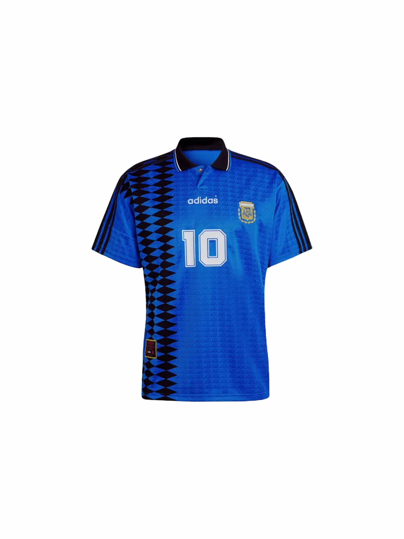 Мужская футбольная джерси с длинным рукавом Jersey Adidas — изображение 1 из 1, синий