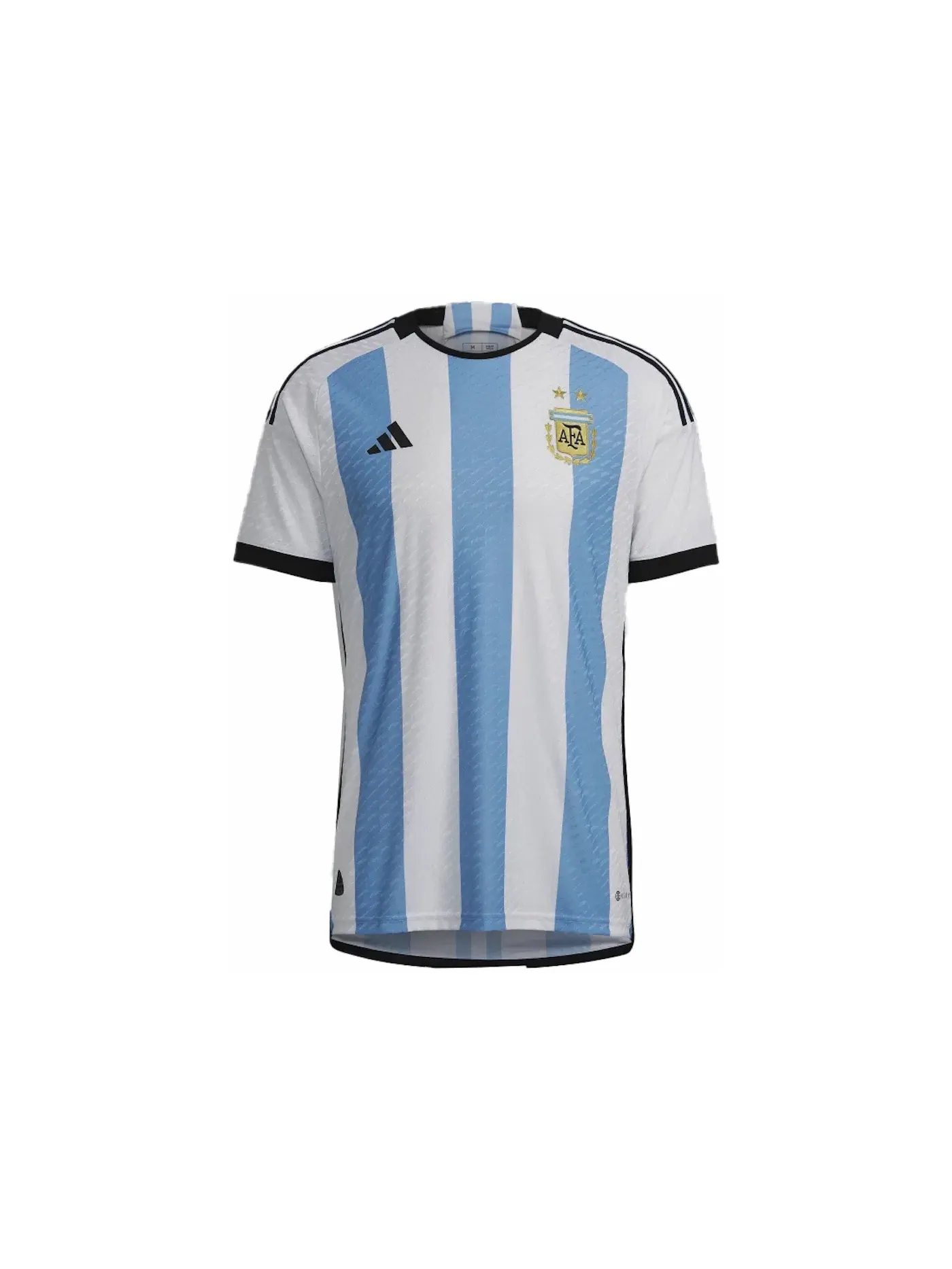 Мужская футбольная футболка с принтом Jersey Adidas — изображение 1 из 2, белый/светлый синий