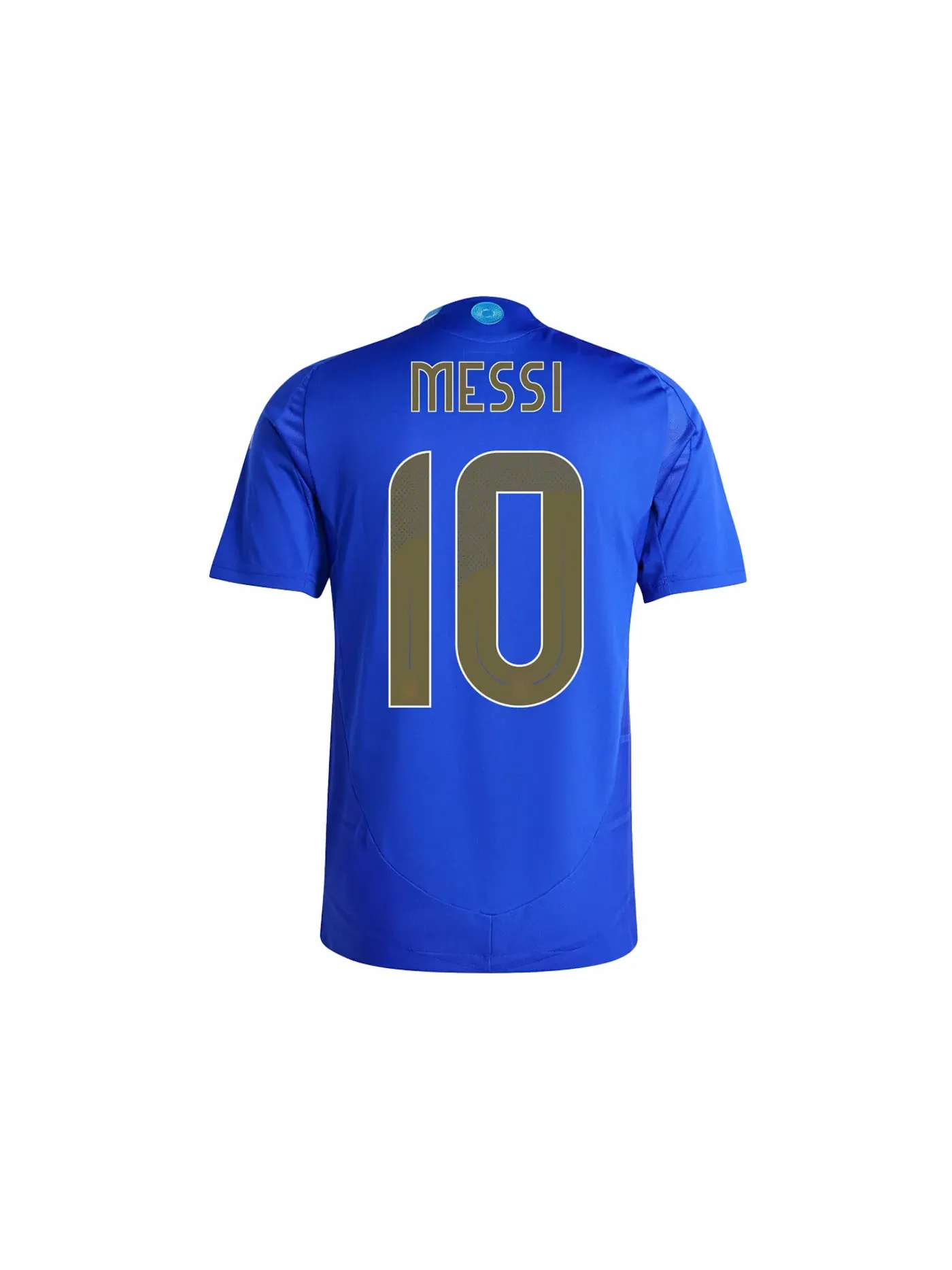 Мужская футболка с длинным рукавом Adidas Argentina 2024/25 Messi Away Authentic Jersey — изображение 2 из 2, синий/синий