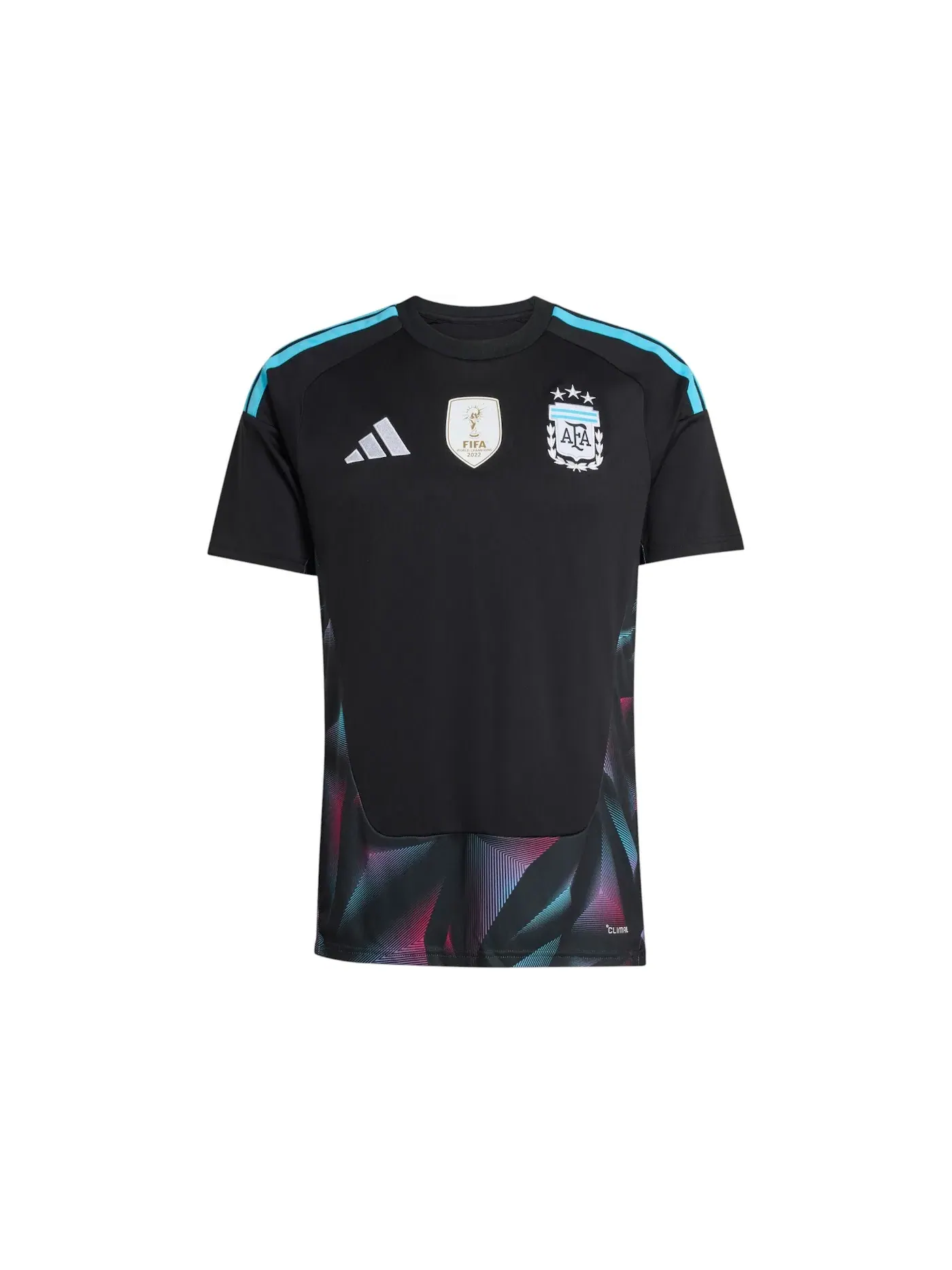 Мужская футболка вратарская с длинным рукавом Adidas Argentina 2026 Home Goalkeeper Jersey — изображение 1 из 1, черный