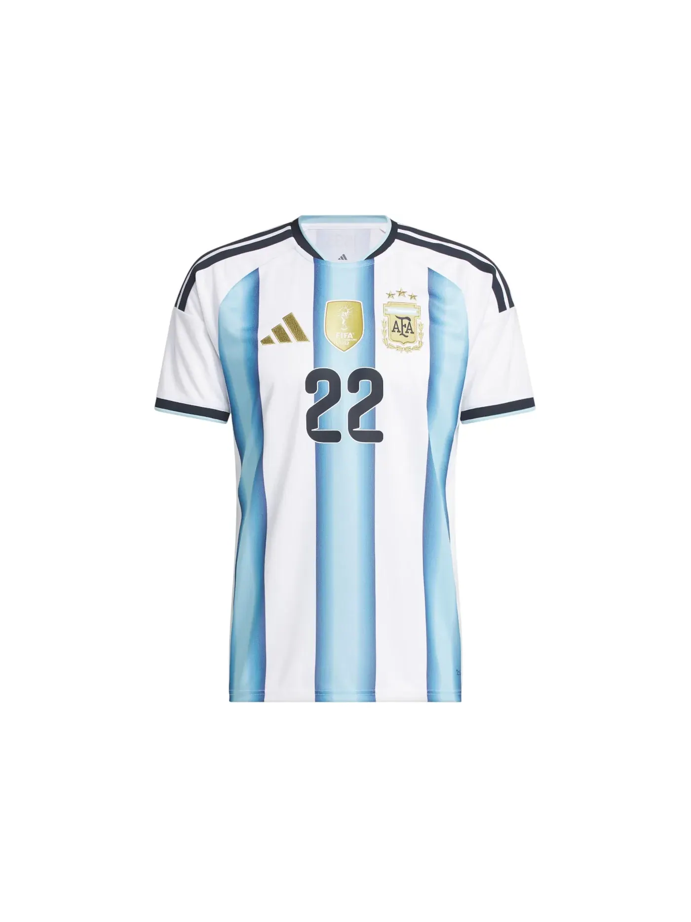 Мужская футболка с принтом Adidas Argentina 2026 Home Jersey — изображение 1 из 1, белый синий