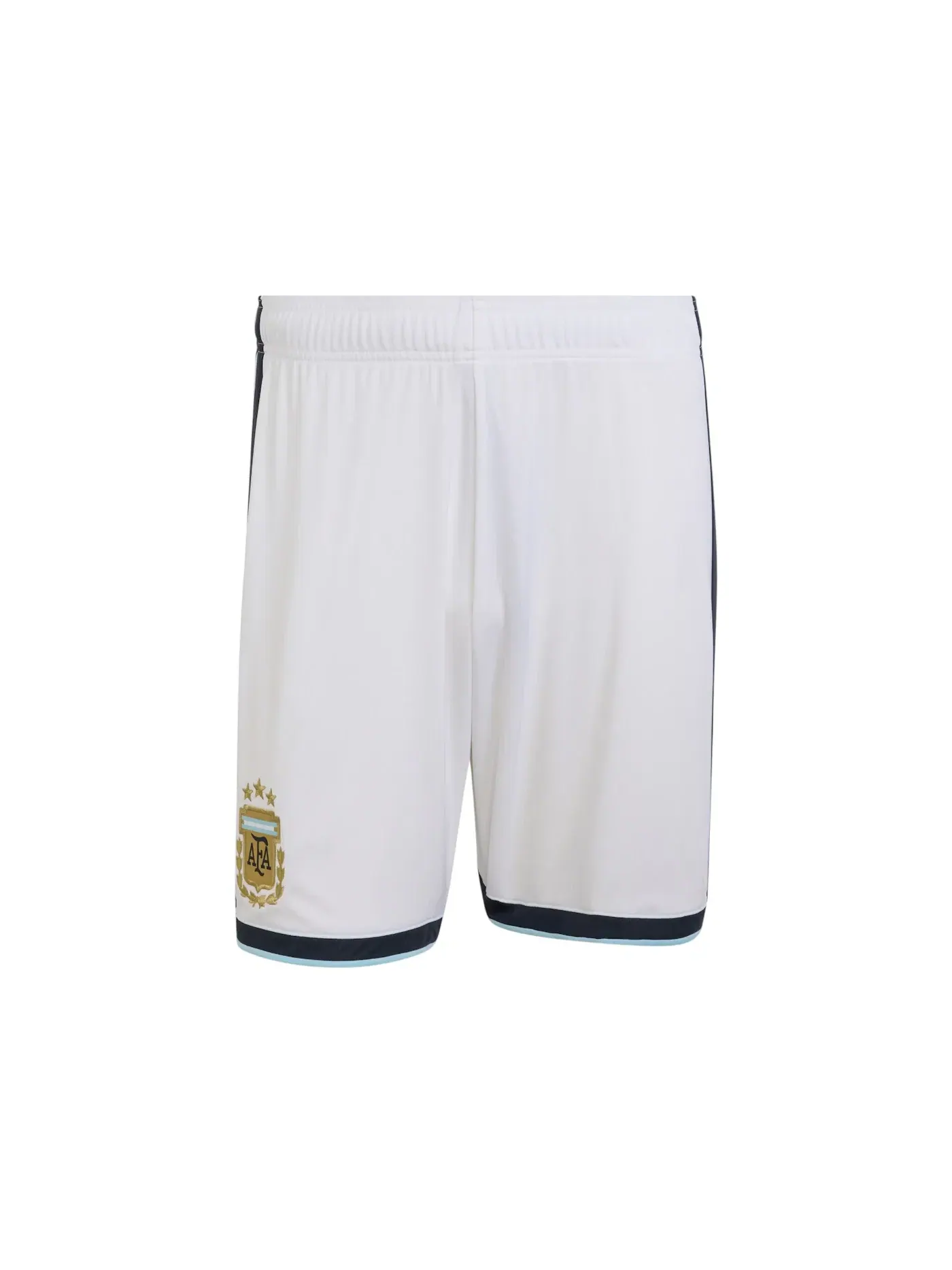 Мужские шорты с логотипом Adidas Argentina 2026 Home — изображение 1 из 1, белый темно-синий