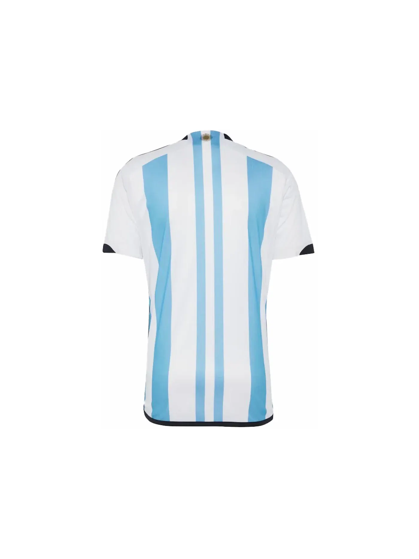 Мужская футбольная футболка с принтом Adidas Argentina 23/23 Winners Home Jersey — изображение 2 из 2, белый/светлый синий