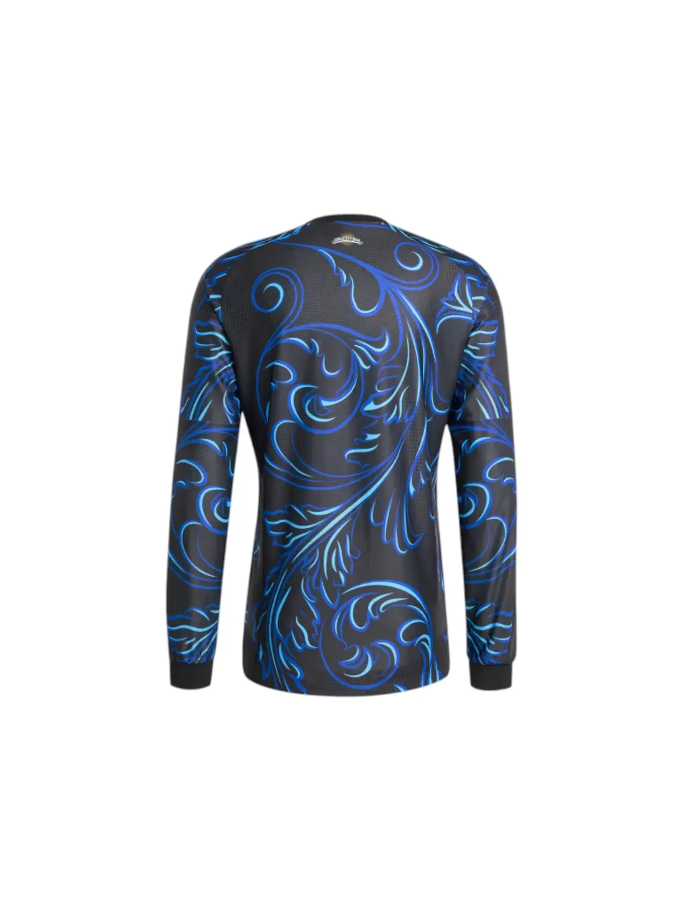 Мужская футболка с длинным рукавом Jersey Adidas — изображение 2 из 2, черный/синий/синий