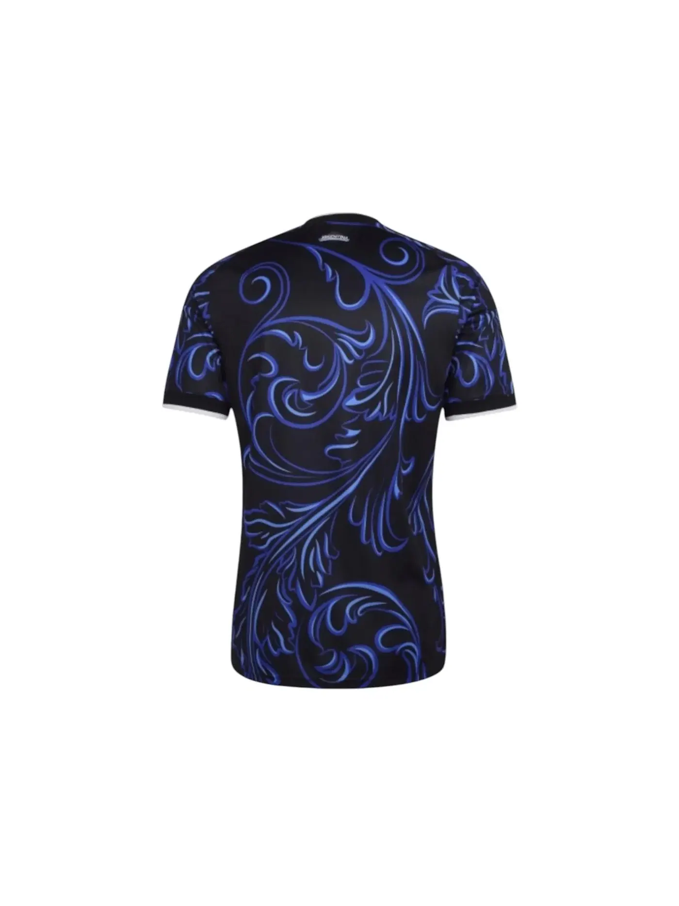 Мужская футбольная джерси с длинным рукавом Jersey Adidas — изображение 2 из 2, черный/синий/синий