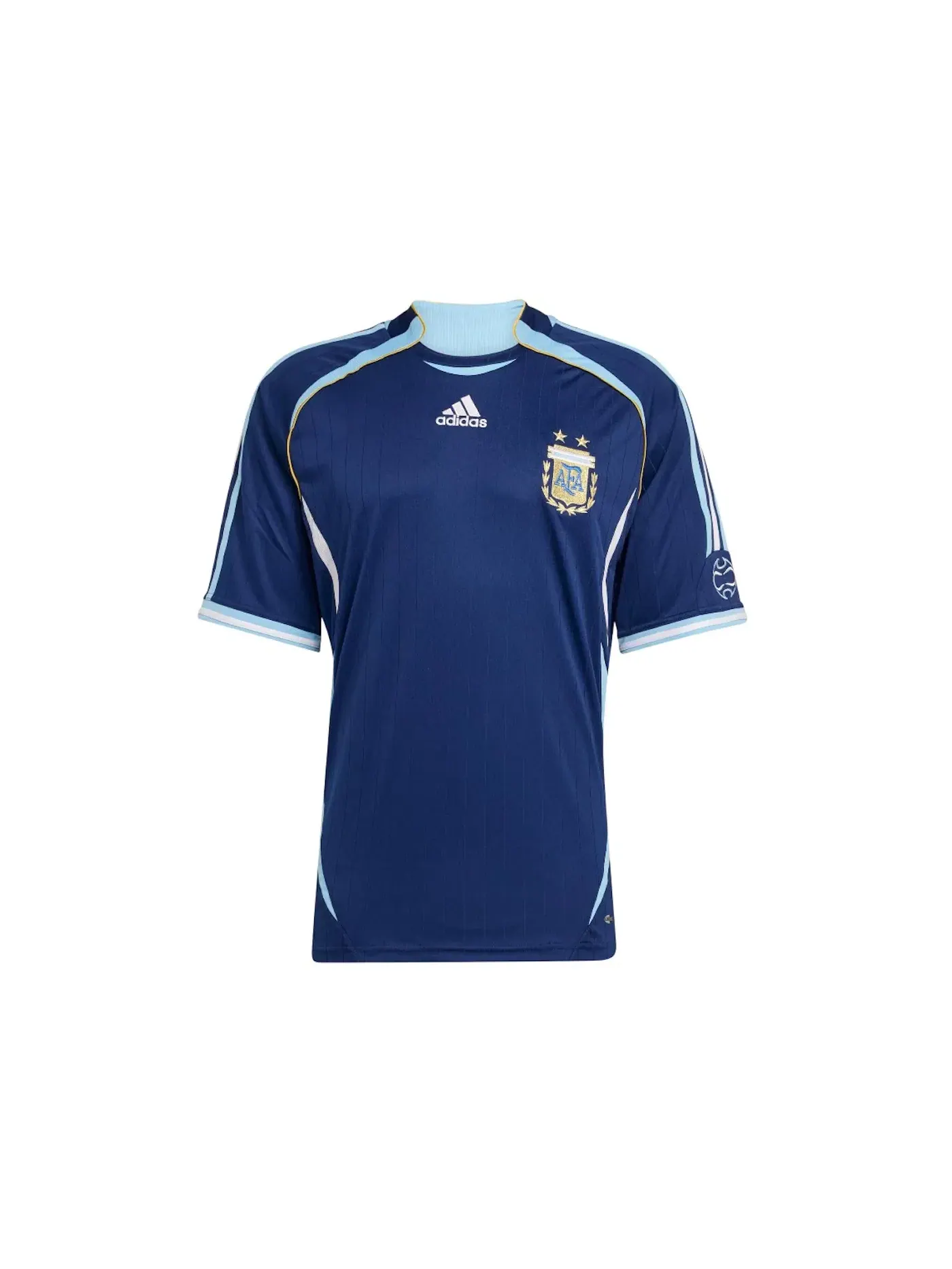 Мужская футбольная футболка с длинным рукавом Jersey Adidas — изображение 1 из 2, синий
