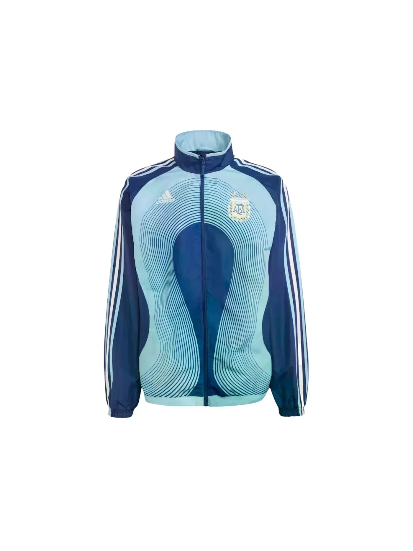 Мужская куртка с принтом Adidas Argentina Away Track Top — изображение 1 из 1, синий