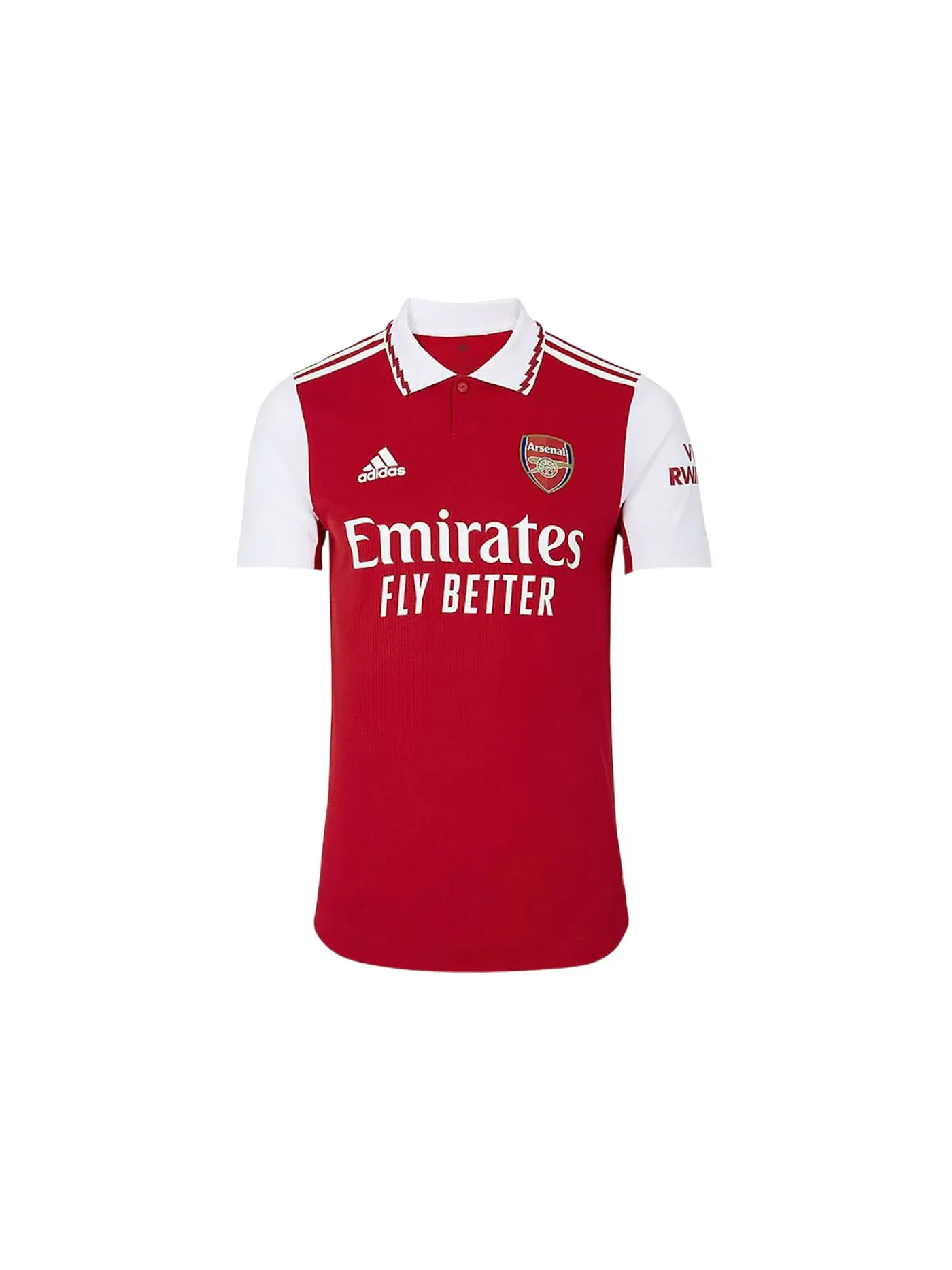 Мужская футболка с длинным рукавом Adidas Arsenal 22/23 Authentic Home Shirt — изображение 1 из 2, красный/белый