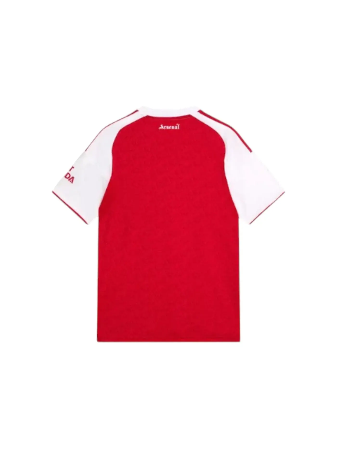 Мужская футболка с принтом Arsenal 25/26 Home Shirt Adidas — изображение 2 из 2, красный/белый