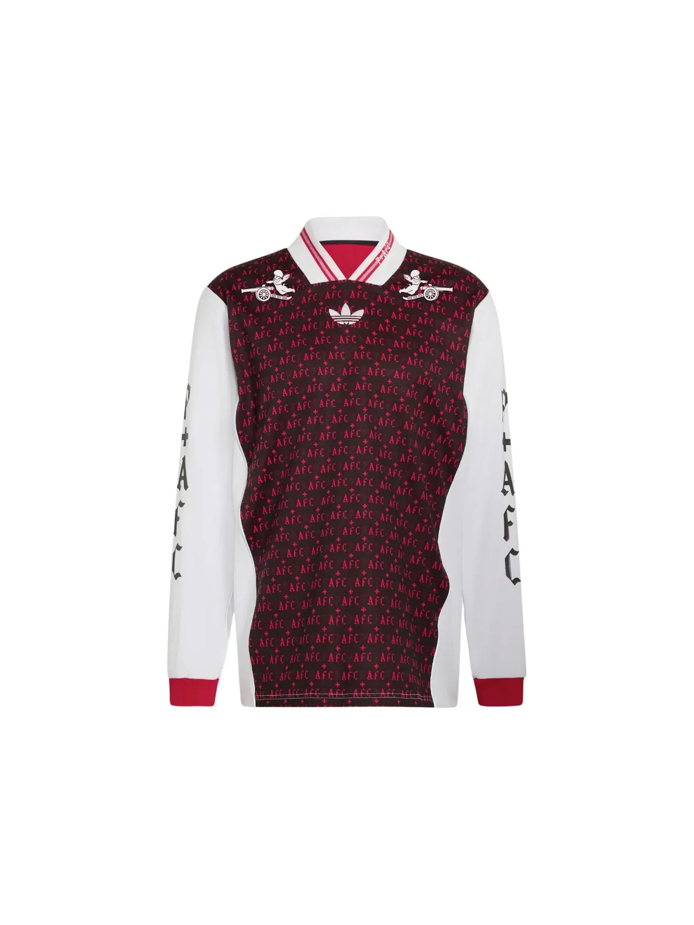 Мужская футболка с принтом Jersey Adidas — изображение 1 из 1, черный/белый