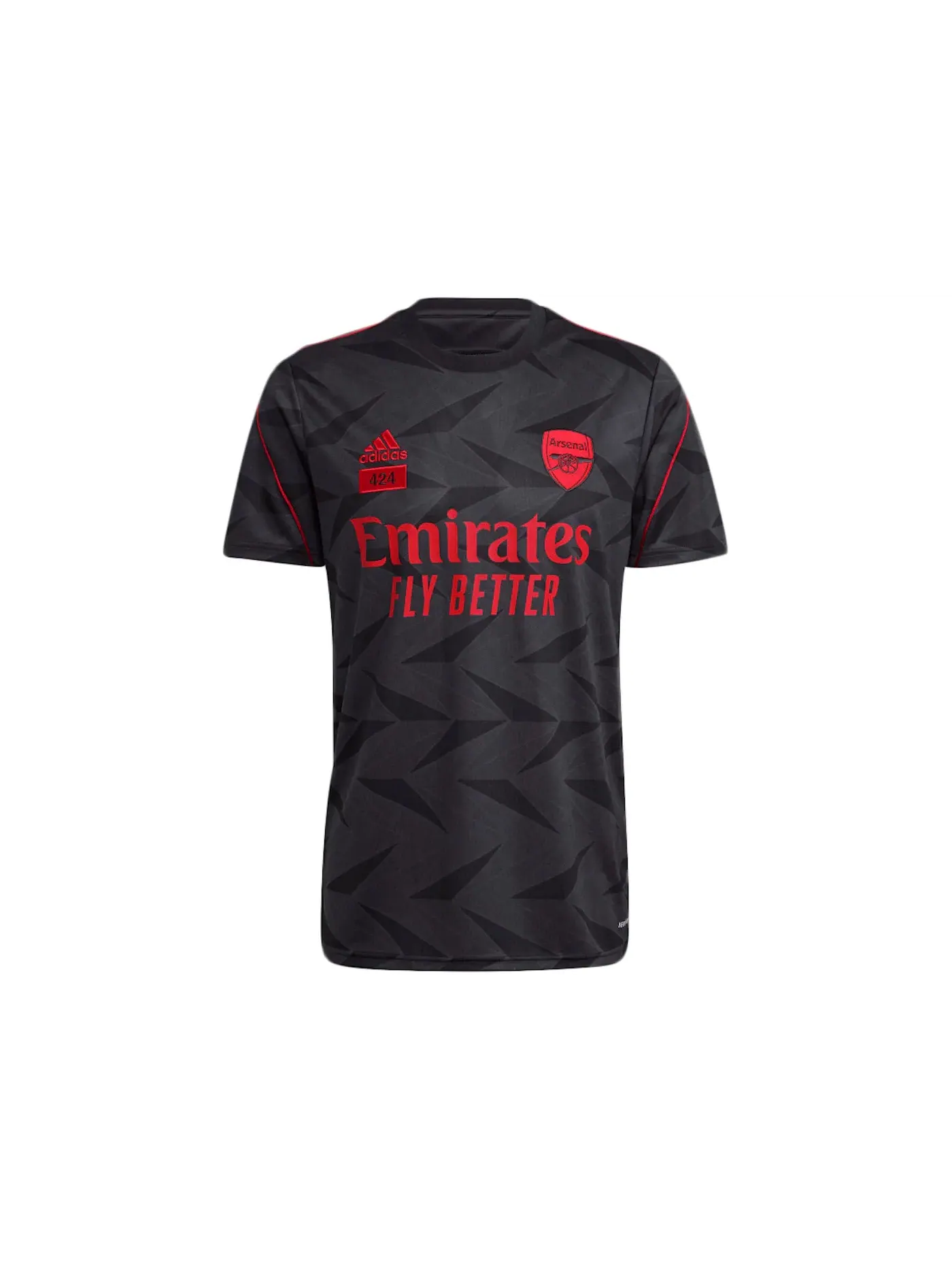 Мужская футбольная джерси Adidas Arsenal FC x 424 — изображение 1 из 2, черный
