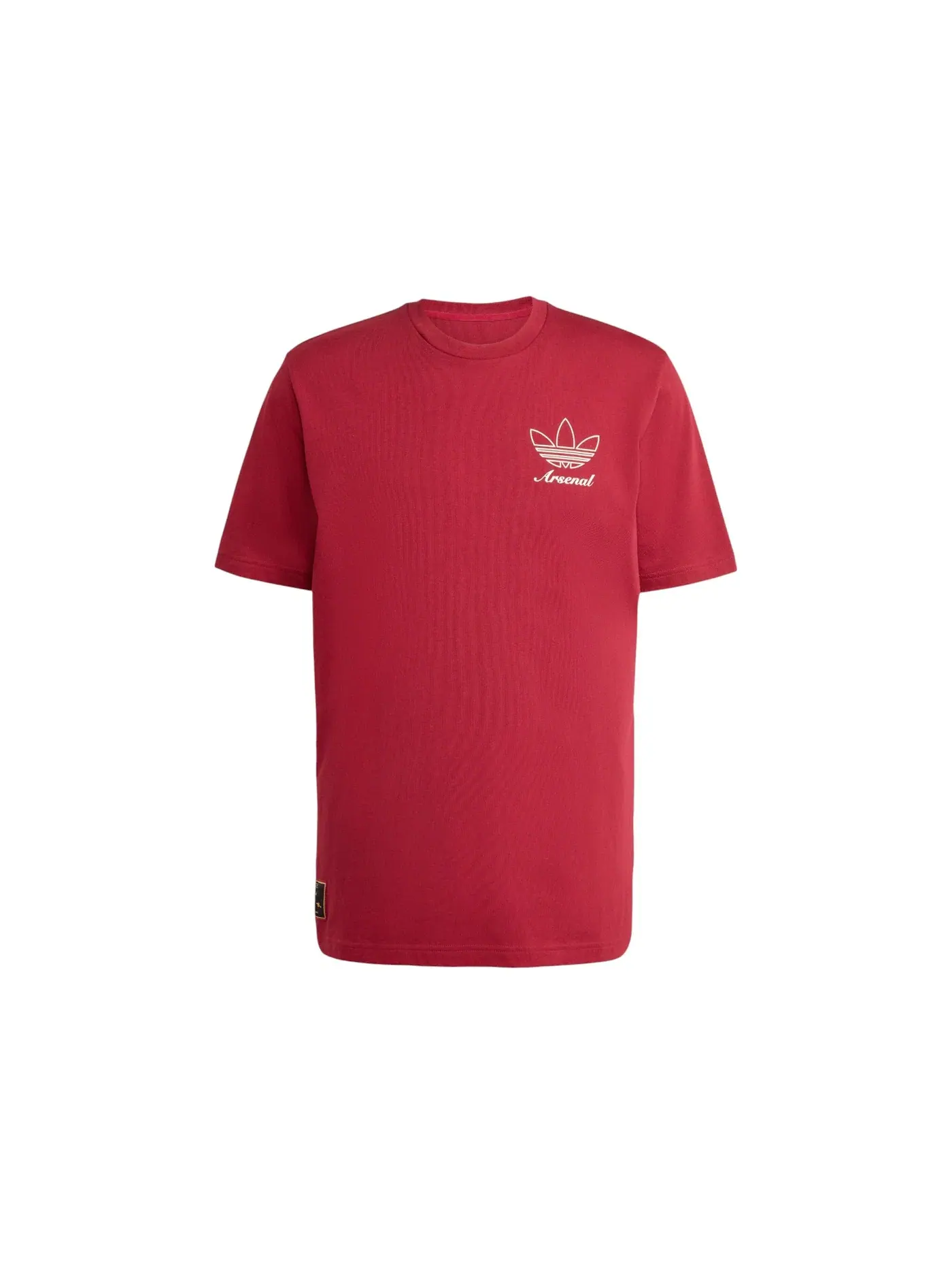Мужская футболка с принтом Arsenal Terrace Icons Graphic T-Shirt Adidas — изображение 1 из 1, бордовый