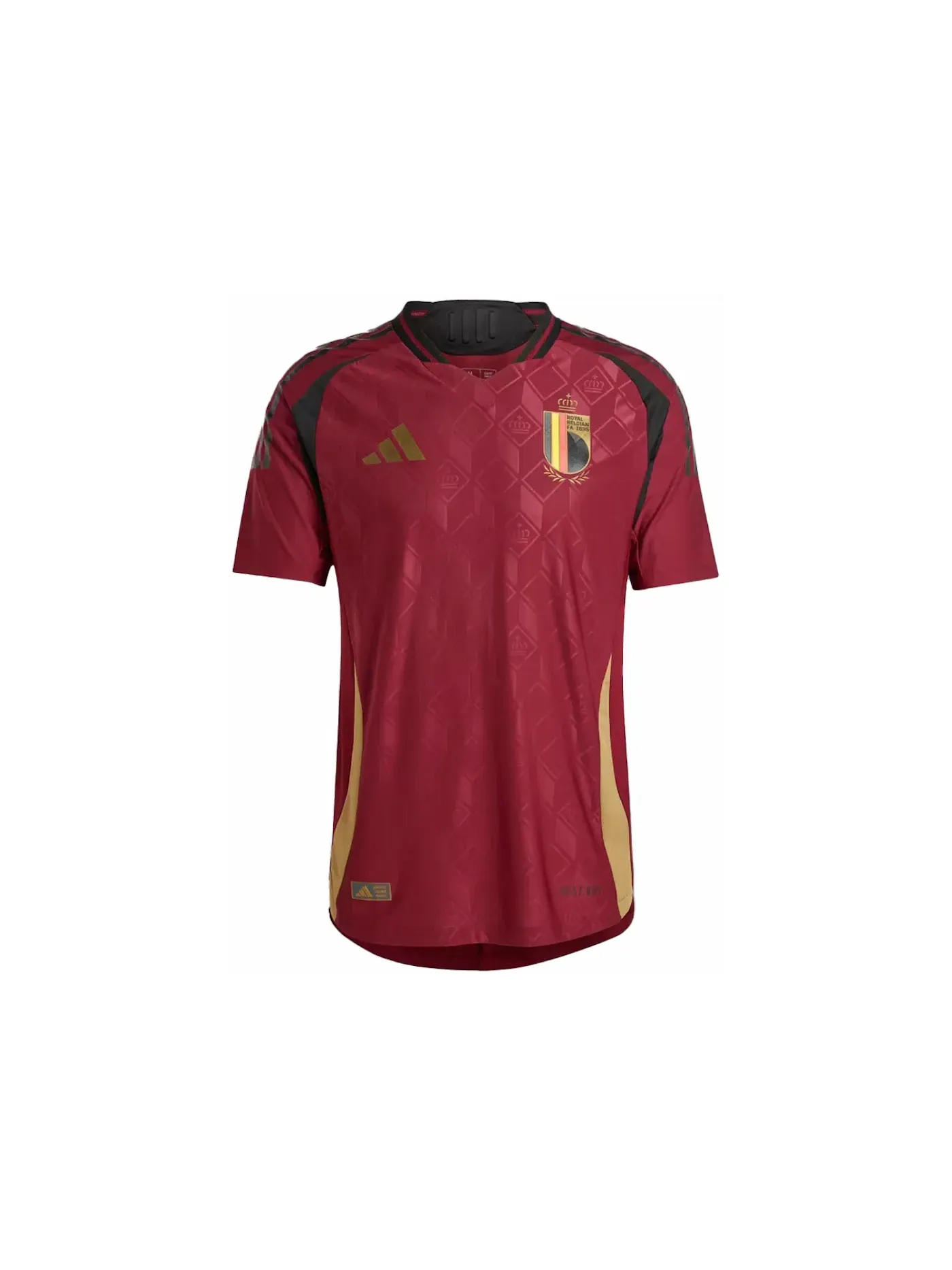Мужская футбольная джерси с длинным рукавом Jersey Adidas — изображение 1 из 2, бордовый