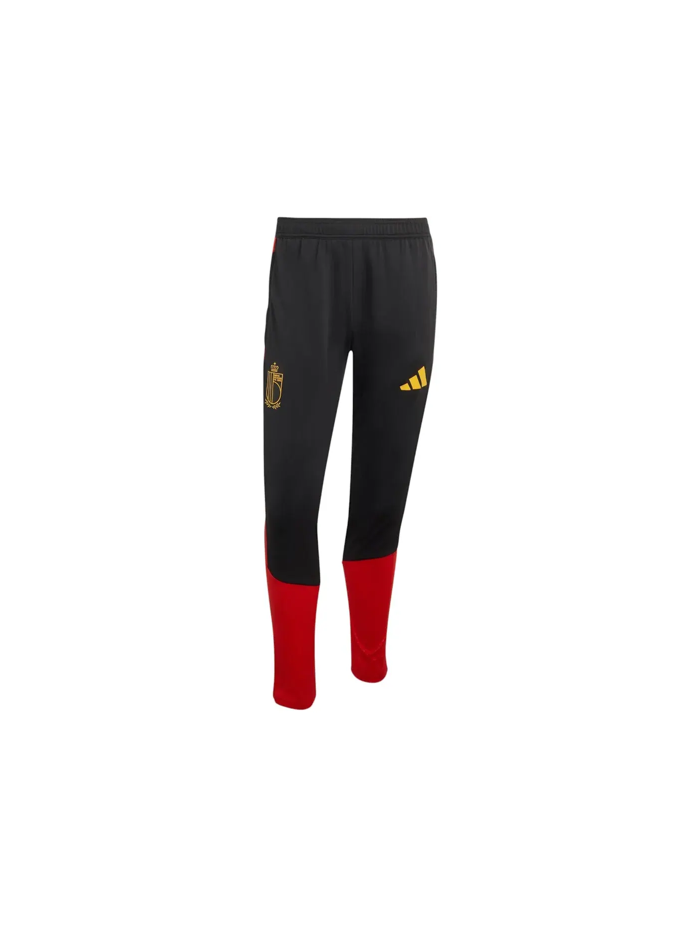 Мужские спортивные штаны с принтом Adidas Belgium 2026 Tiro Pants — изображение 1 из 1, черный