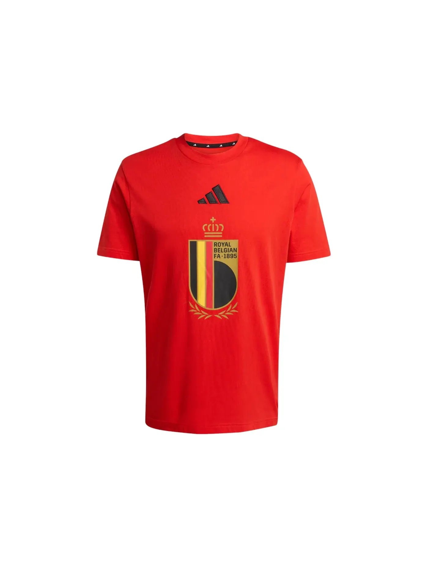 Мужская футболка с принтом Adidas Belgium DNA Graphic T-Shirt Adidas — изображение 1 из 1, красный