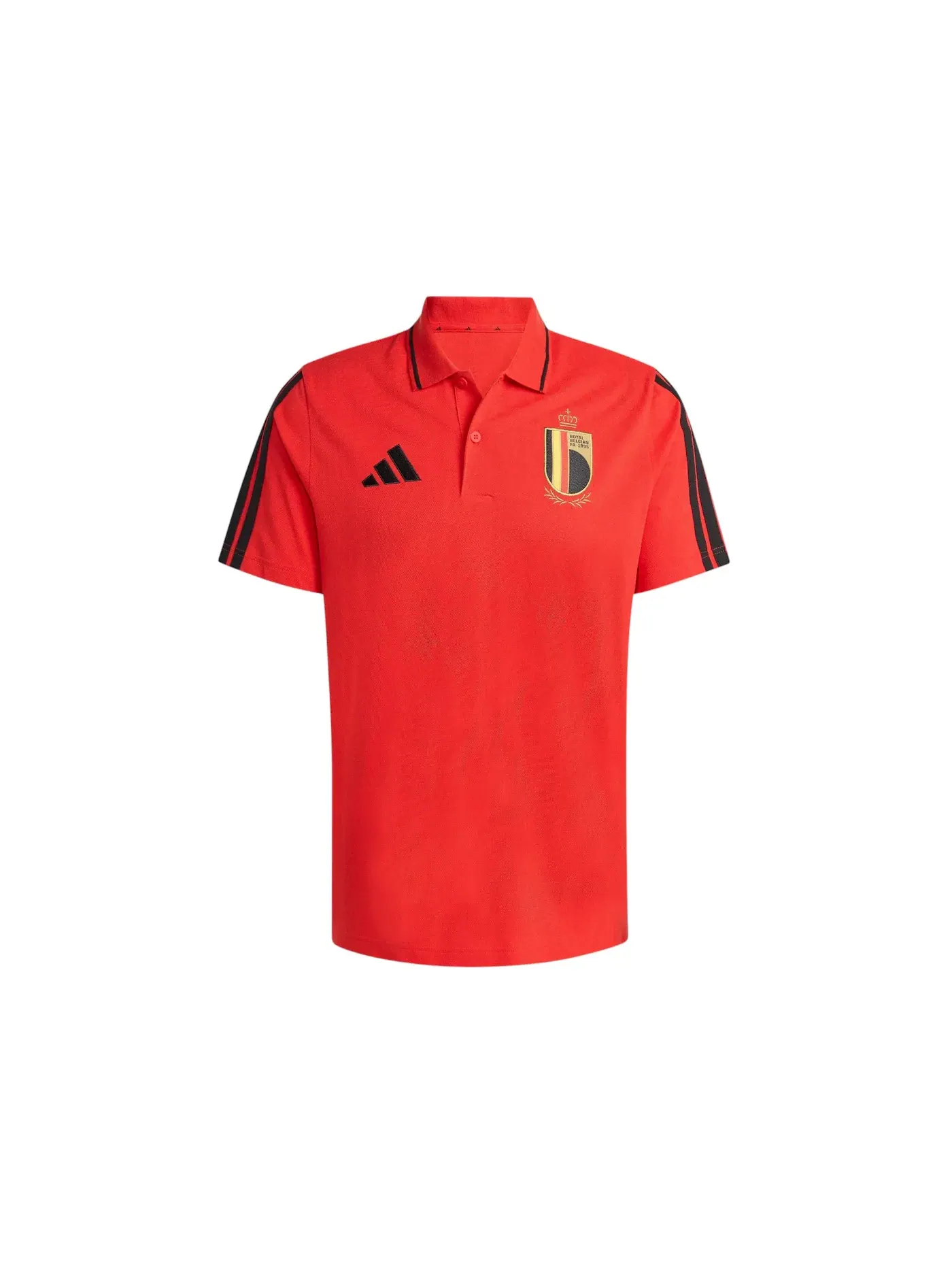 Мужское поло Adidas Belgium DNA Polo Shirt — изображение 1 из 1, красный