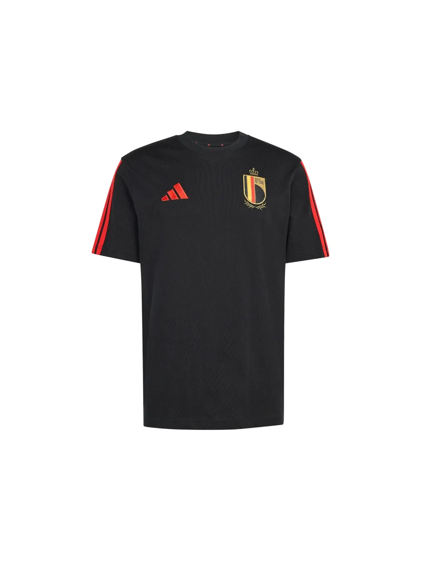 Мужская футболка с длинным рукавом Adidas Belgium DNA T-Shirt — изображение 1 из 1, черный