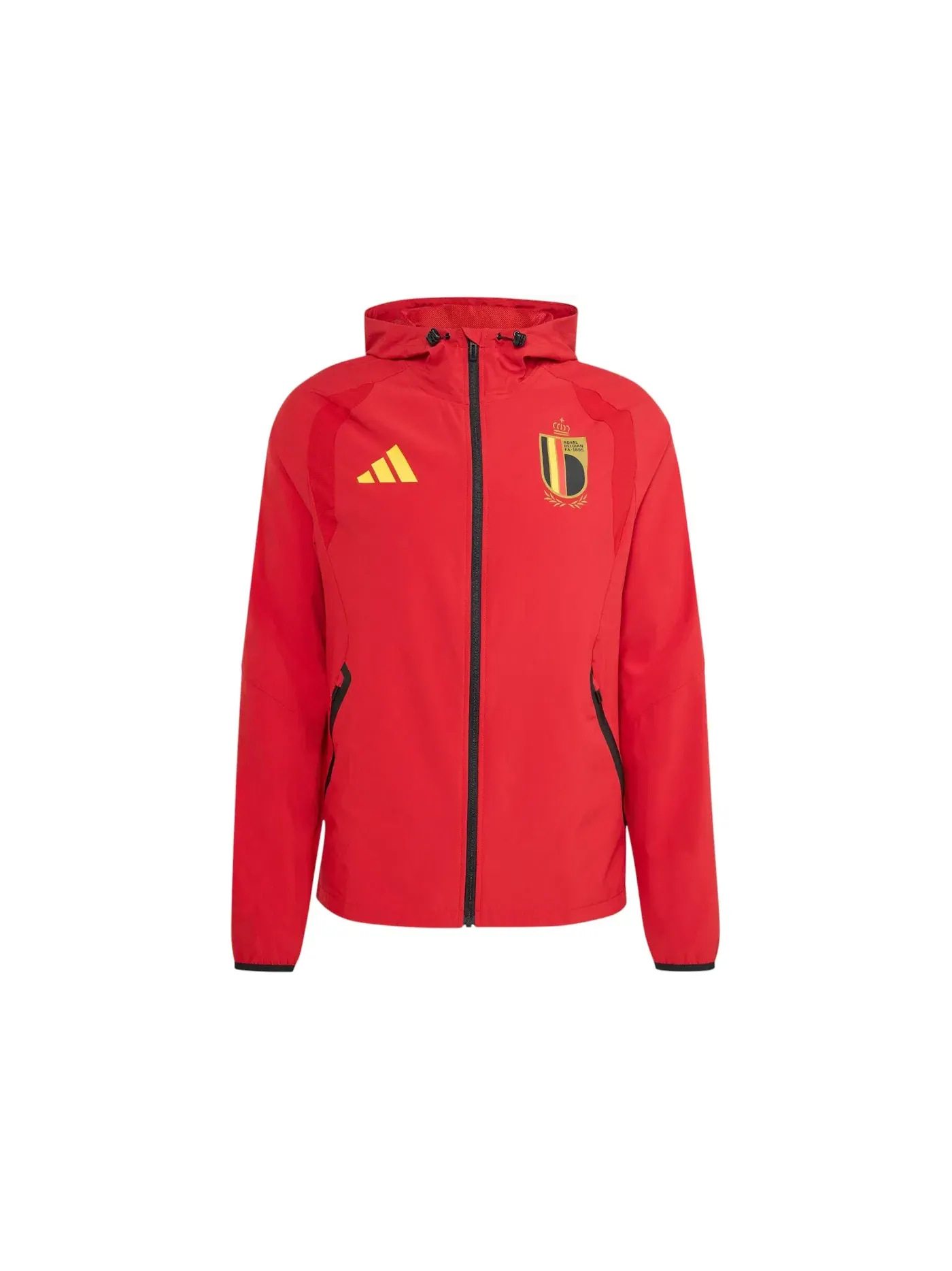 Мужская ветровка с длинным рукавом Adidas Tiro Tech Full Zip Windbreaker Jacket — изображение 1 из 1, красный