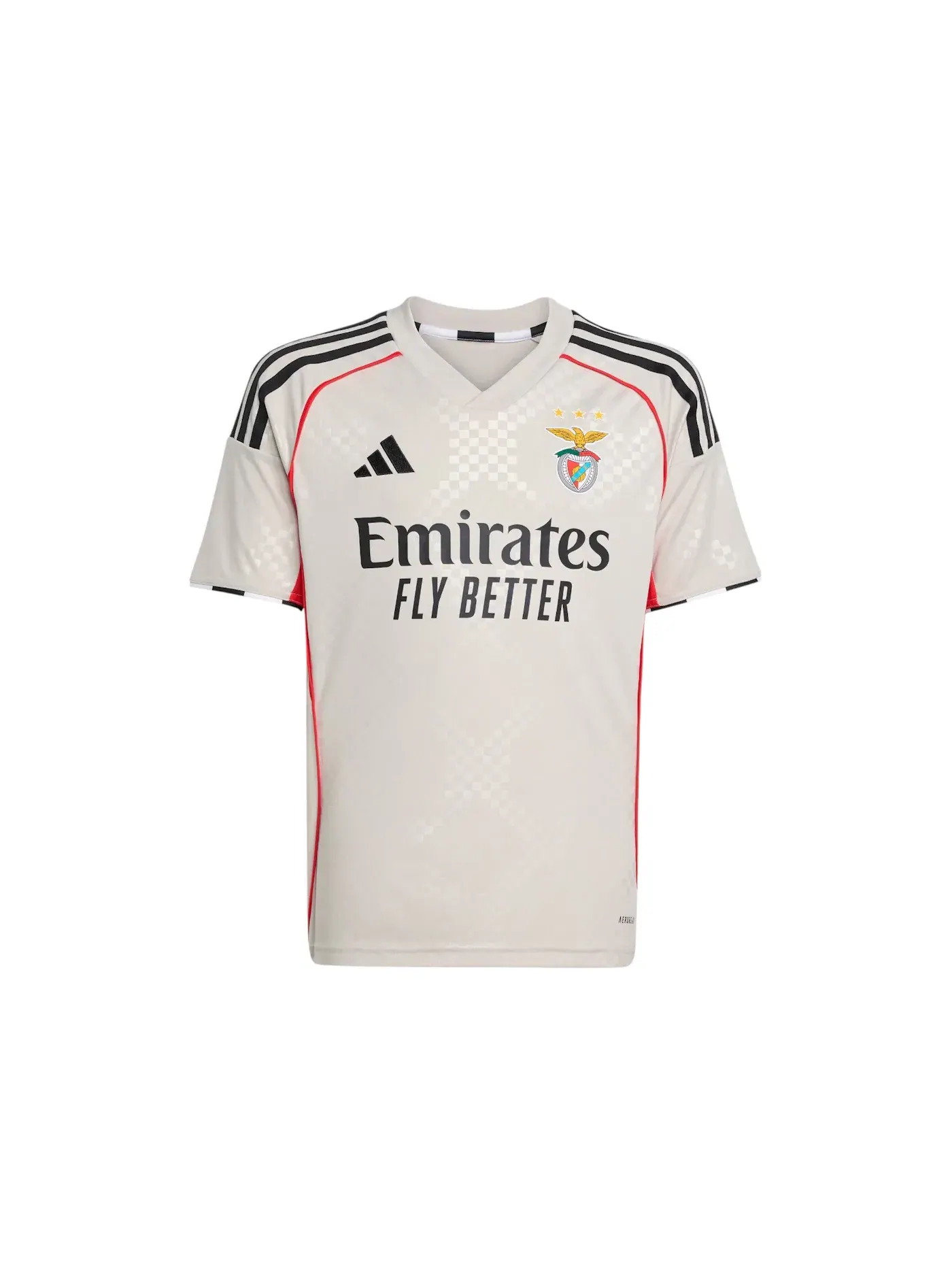 Детская футболка с длинным рукавом Jersey Adidas — изображение 1 из 1, бежевый