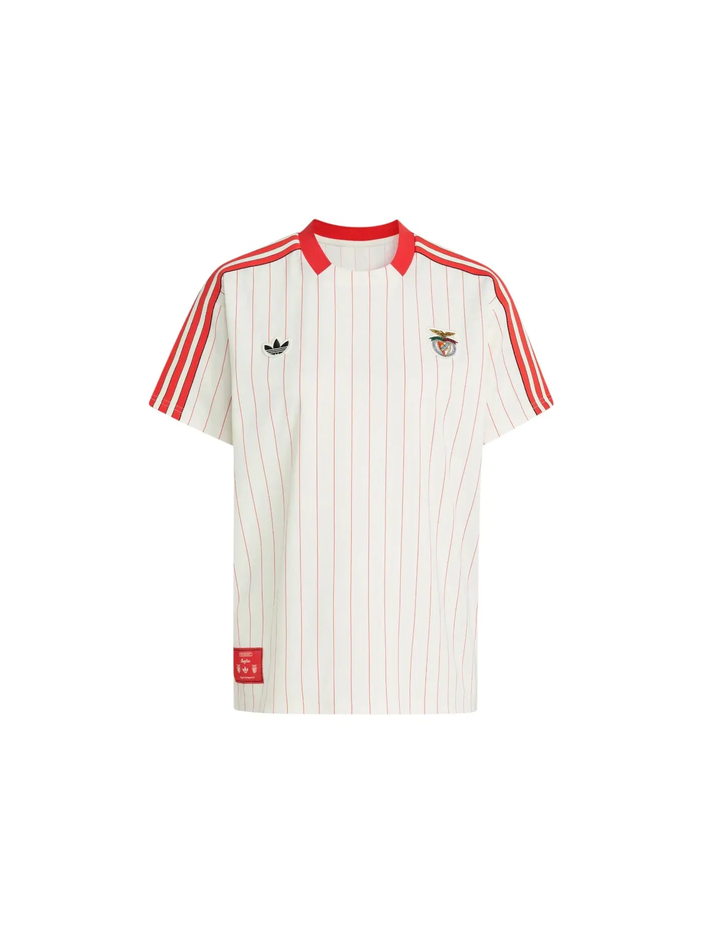 Мужская футбольная джерси Benfica Terrace Icons Adidas — изображение 1 из 1, белый