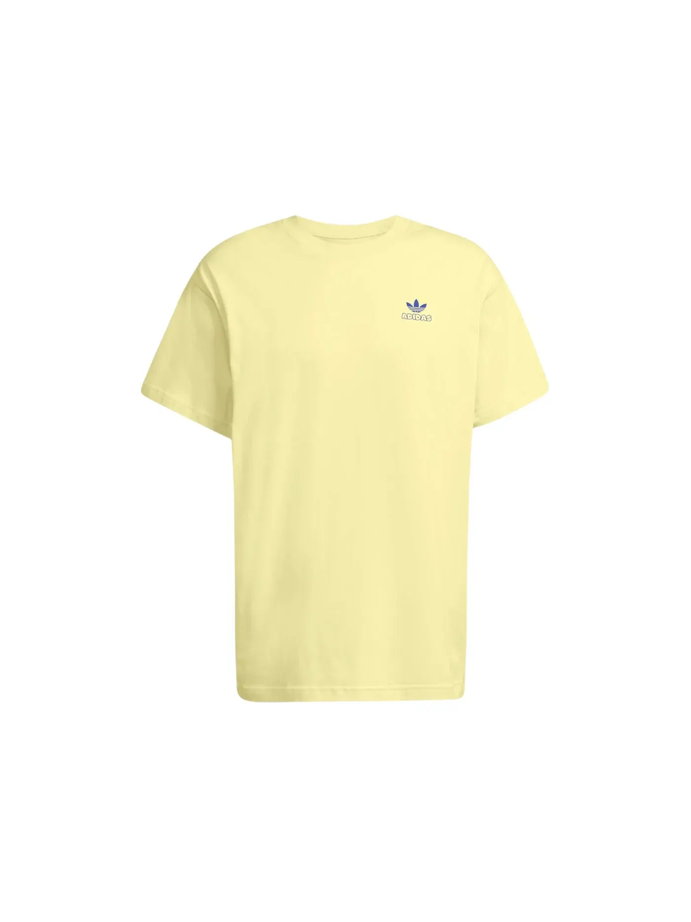Мужская футболка с принтом Adidas T-Shirt — изображение 1 из 1, желтый
