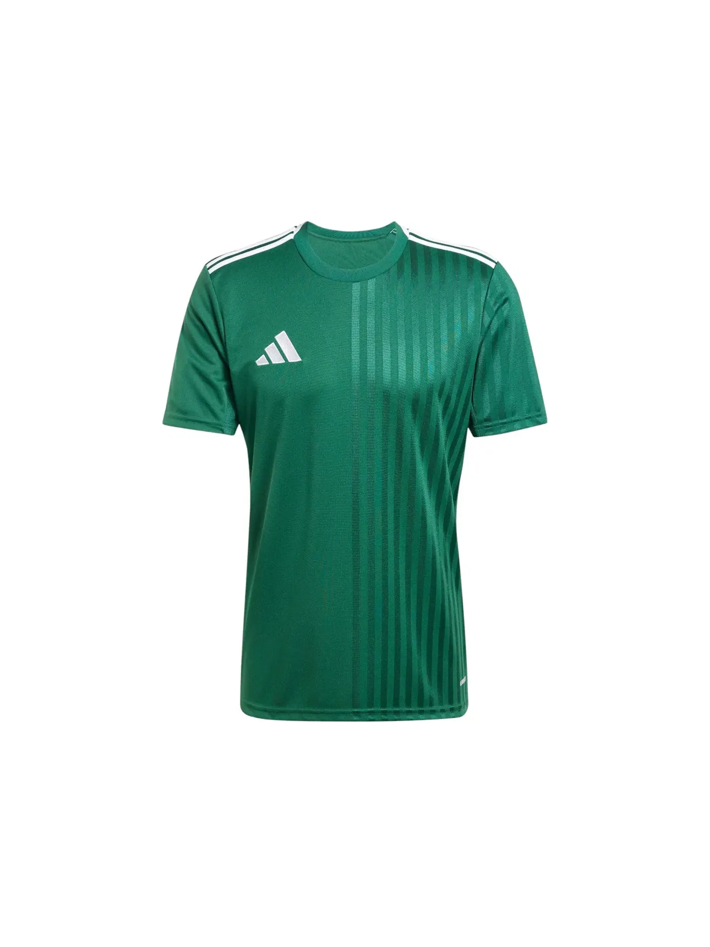 Мужская футбольная футболка с длинным рукавом Jersey Adidas — изображение 1 из 1, темный зеленый белый