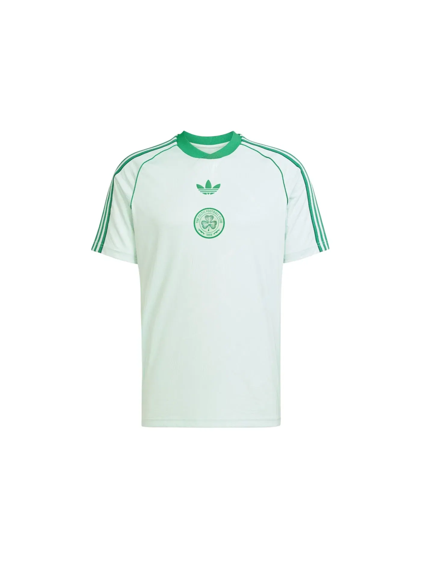 Мужская футбольная футболка с принтом Jersey Adidas — изображение 1 из 1, зеленый зеленый