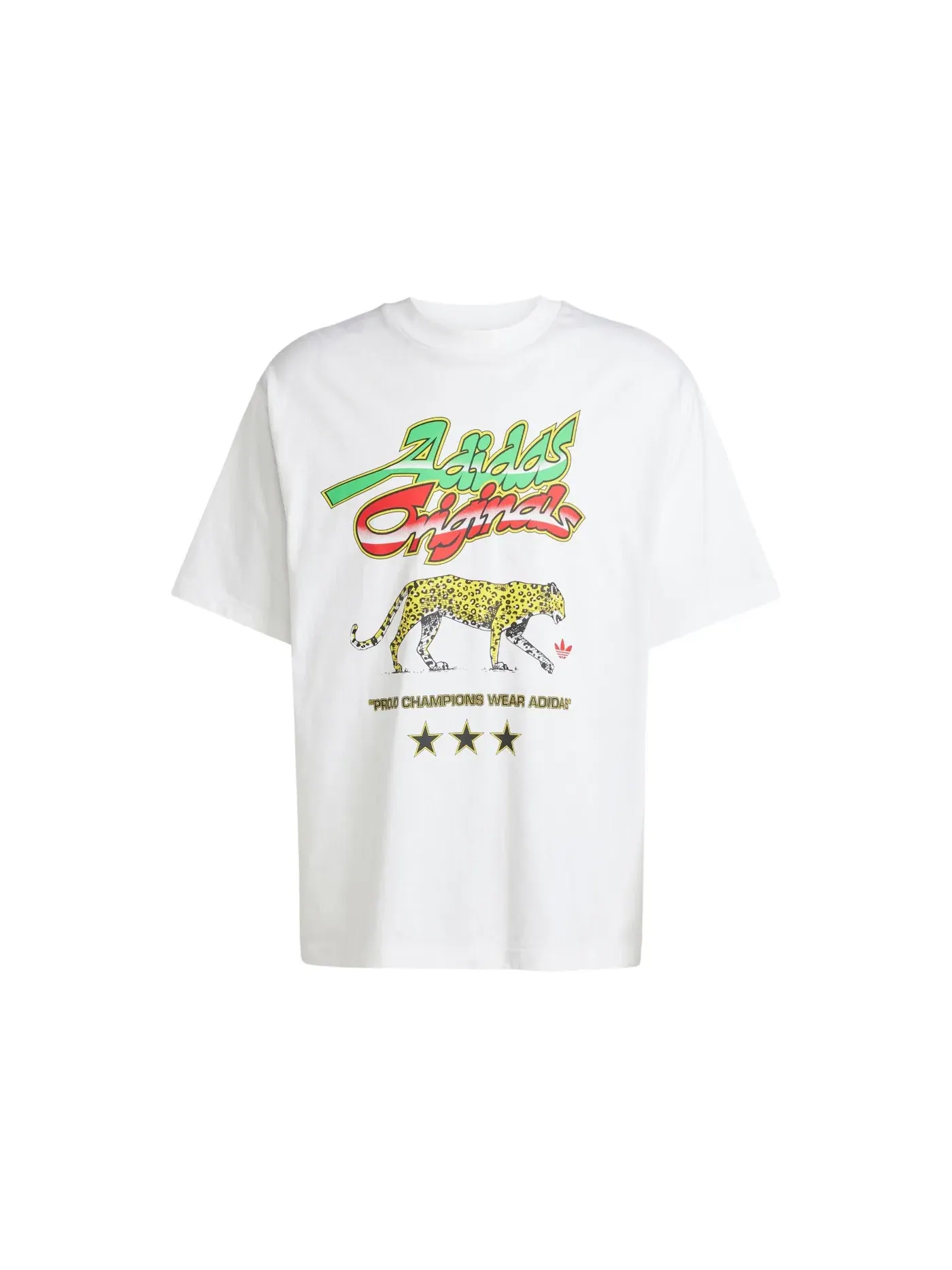 Мужская футболка с принтом Adidas T-Shirt — изображение 1 из 1, белый