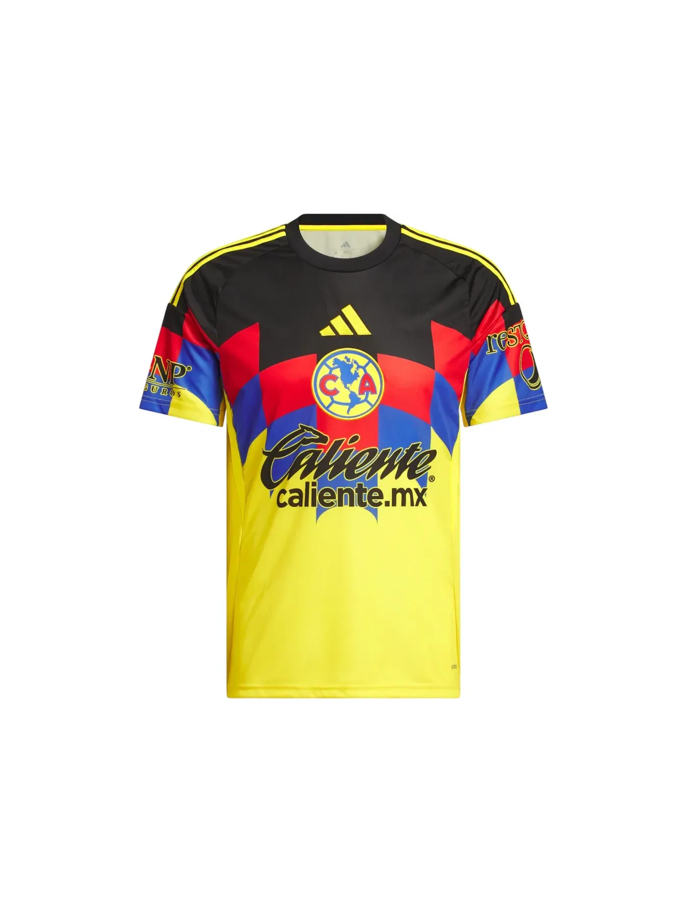 Мужская футболка с длинным рукавом Adidas Club America 2025/2026 Home Jersey — изображение 1 из 1, желтый