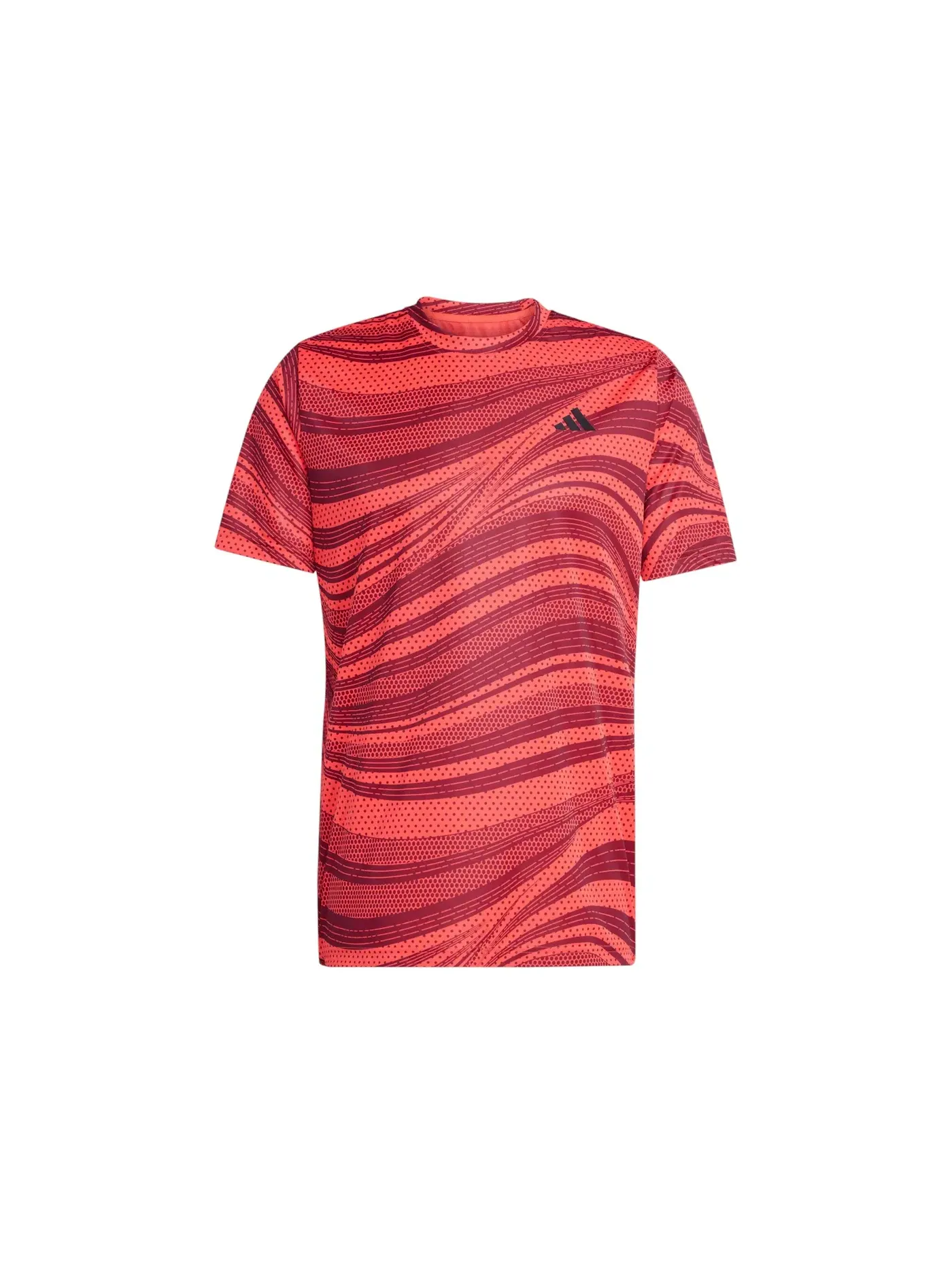 Мужская футболка с принтом Adidas Club Climacool Graphic Tee — изображение 1 из 1, красный красный