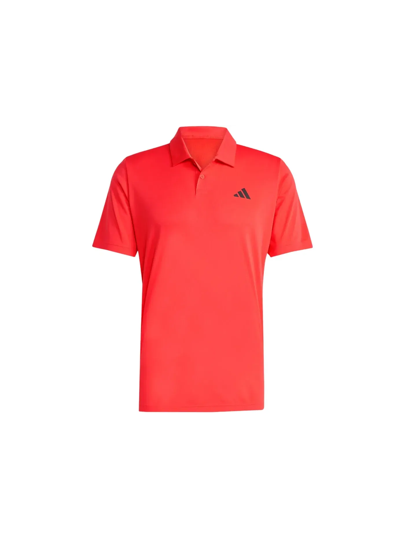 Мужская рубашка-поло с коротким рукавом Adidas — изображение 1 из 1, красный