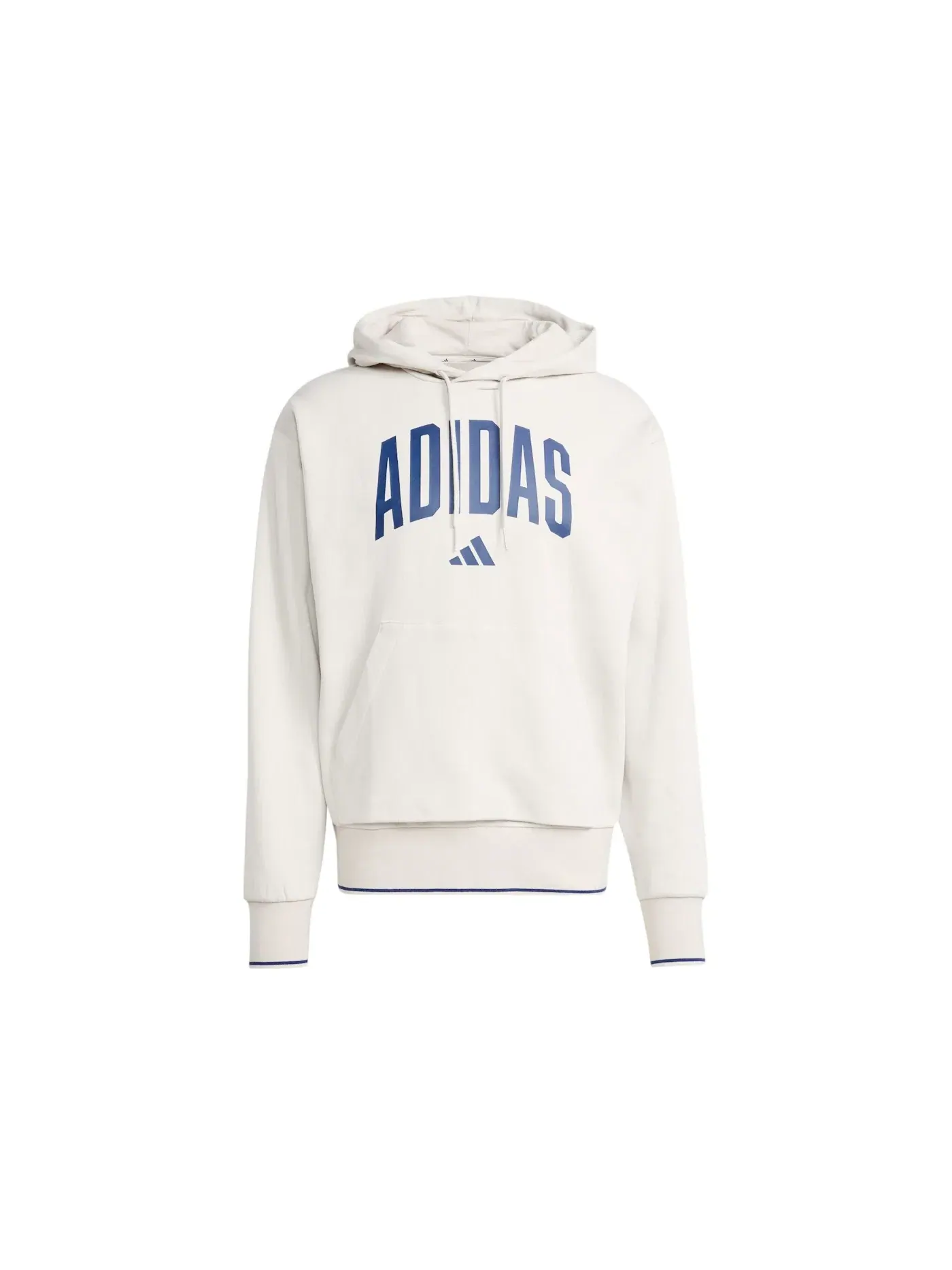 Мужская худи с длинным рукавом Adidas — изображение 1 из 1, бежевый темный синий