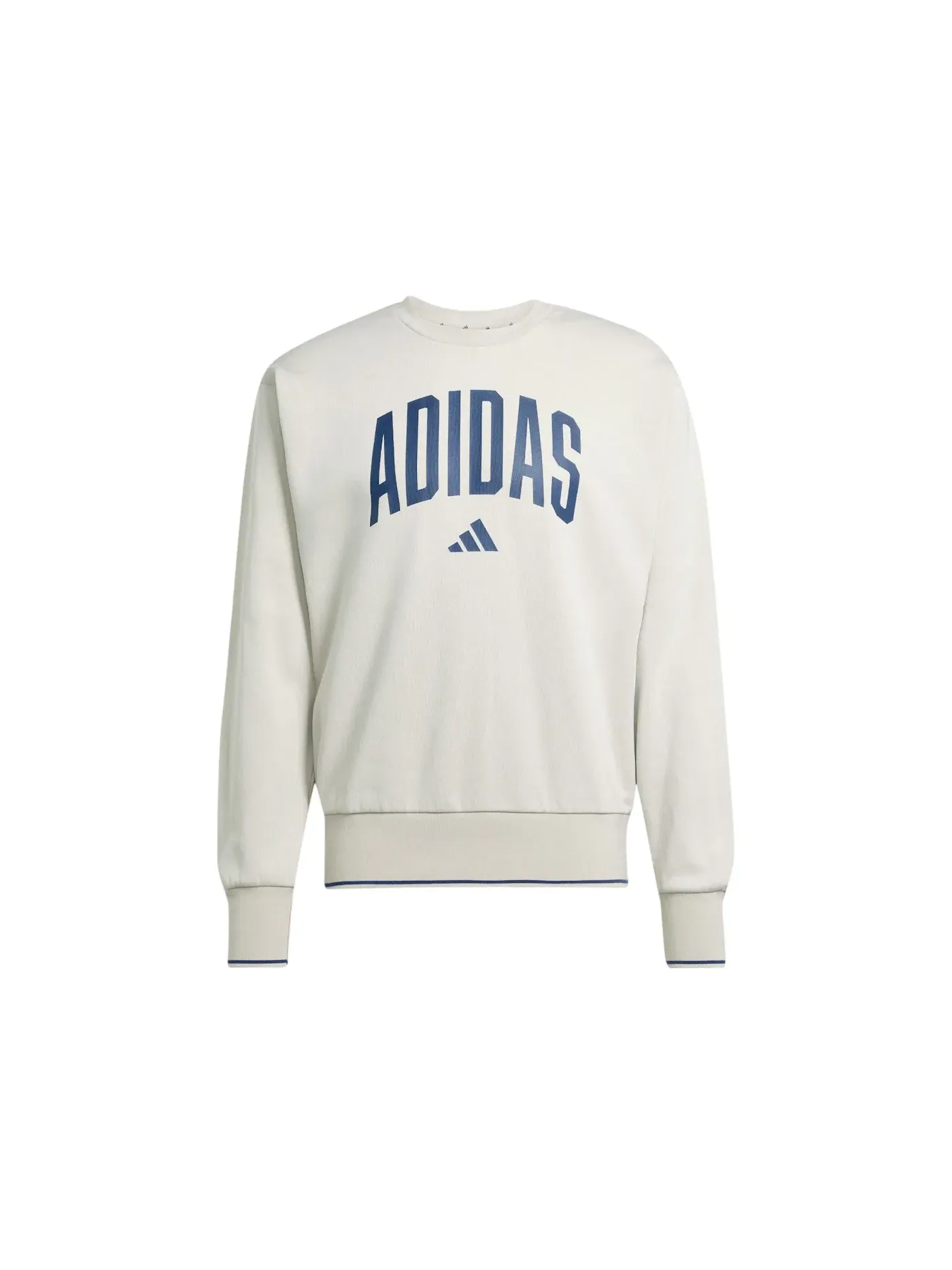 Мужские спортивные штаны с утеплением Adidas Sweatpants — изображение 1 из 1, бежевый темный синий