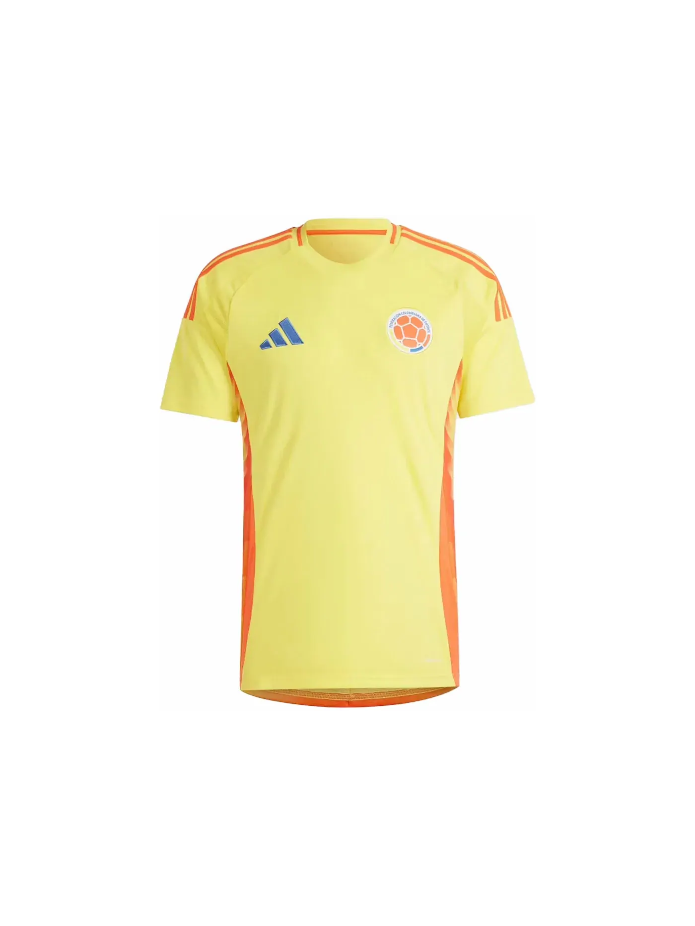 Мужская футбольная джерси с принтом Jersey Adidas — изображение 1 из 2, желтый